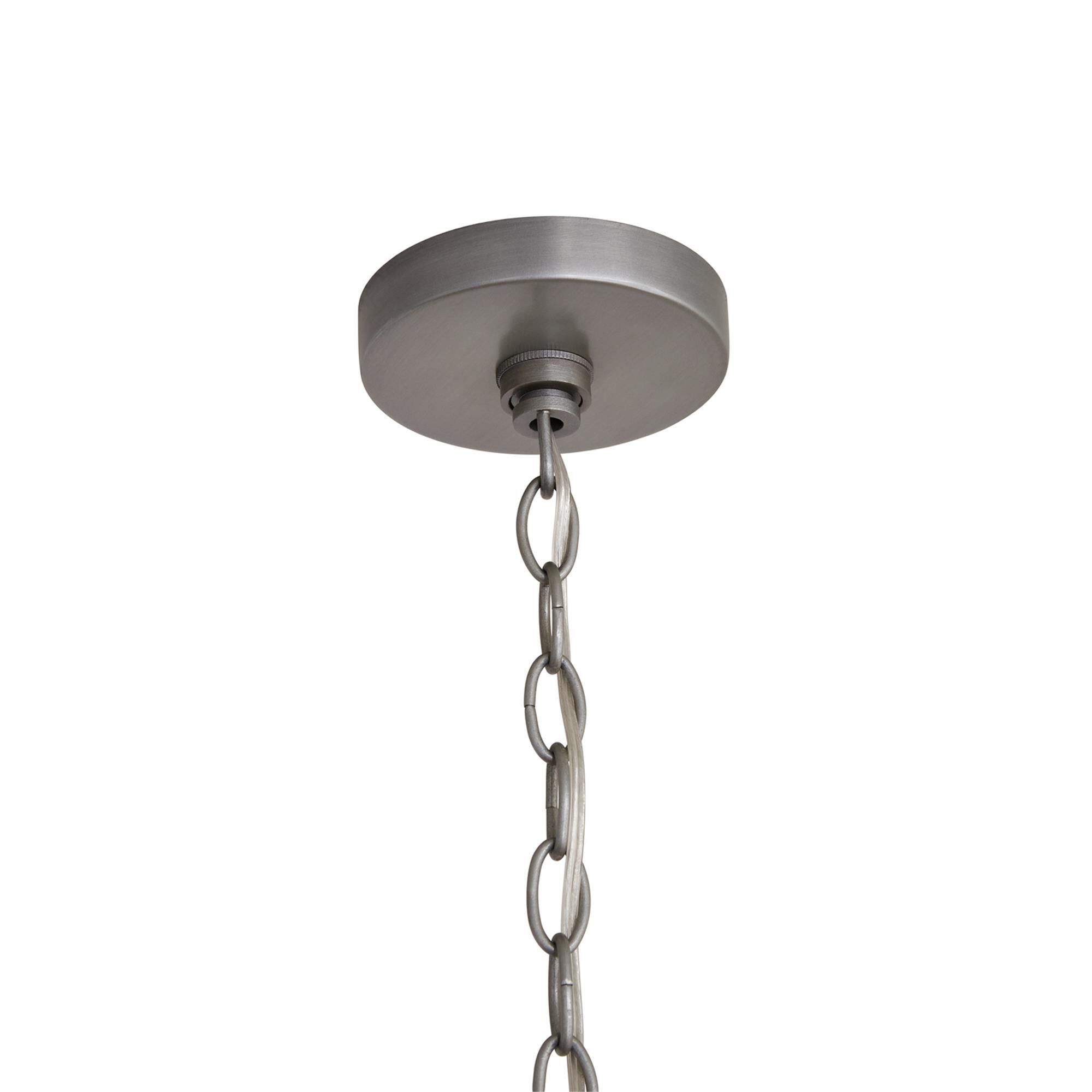 Shown in Grey Wash And Antique Nickel finish