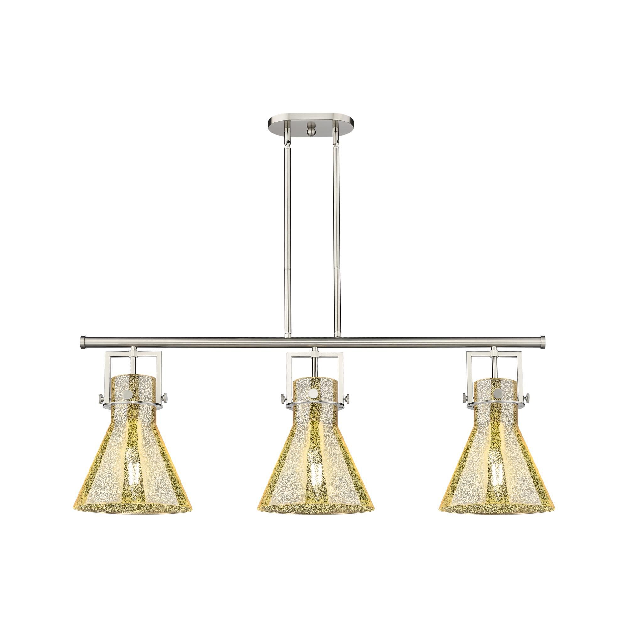 Bruno Marashlian Newton Cone 42 Inch Linear Suspension Light by Innovations Lighting