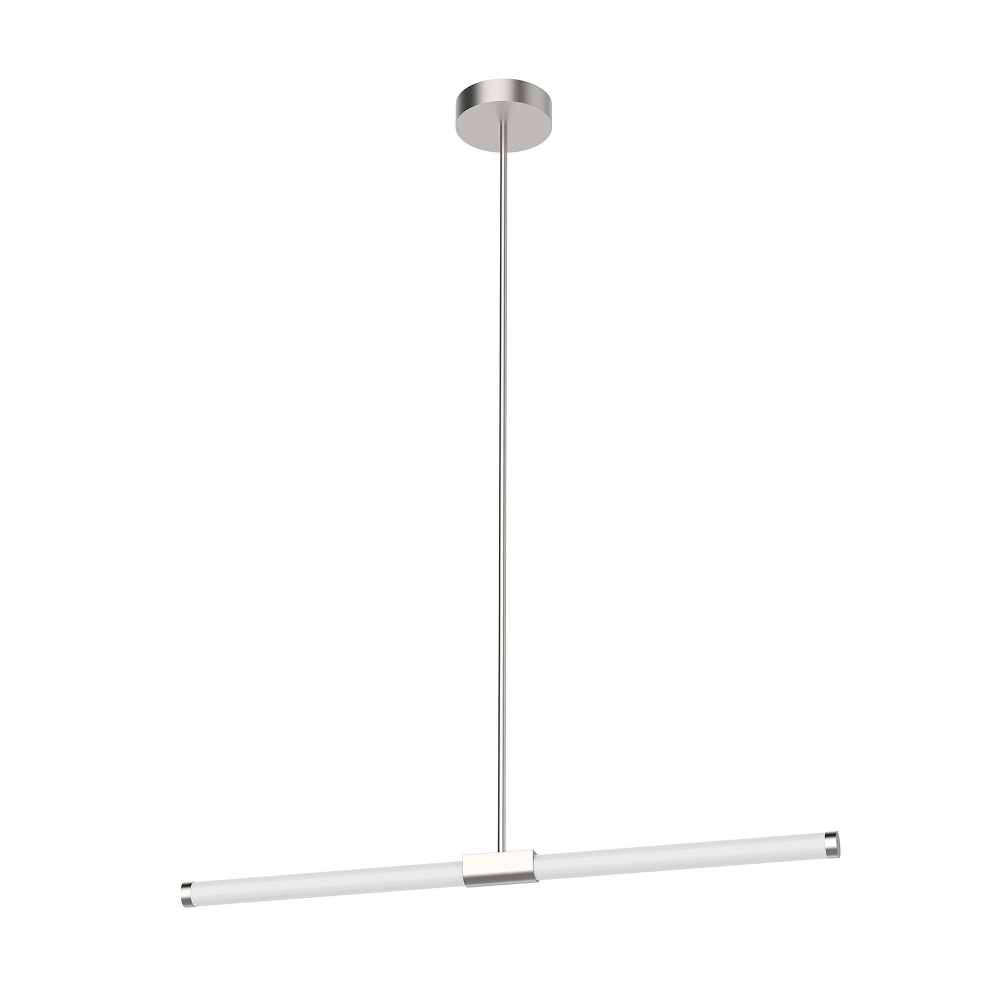 Shown in Brushed Nickel finish and Frosted Acrylic Diffuser glass