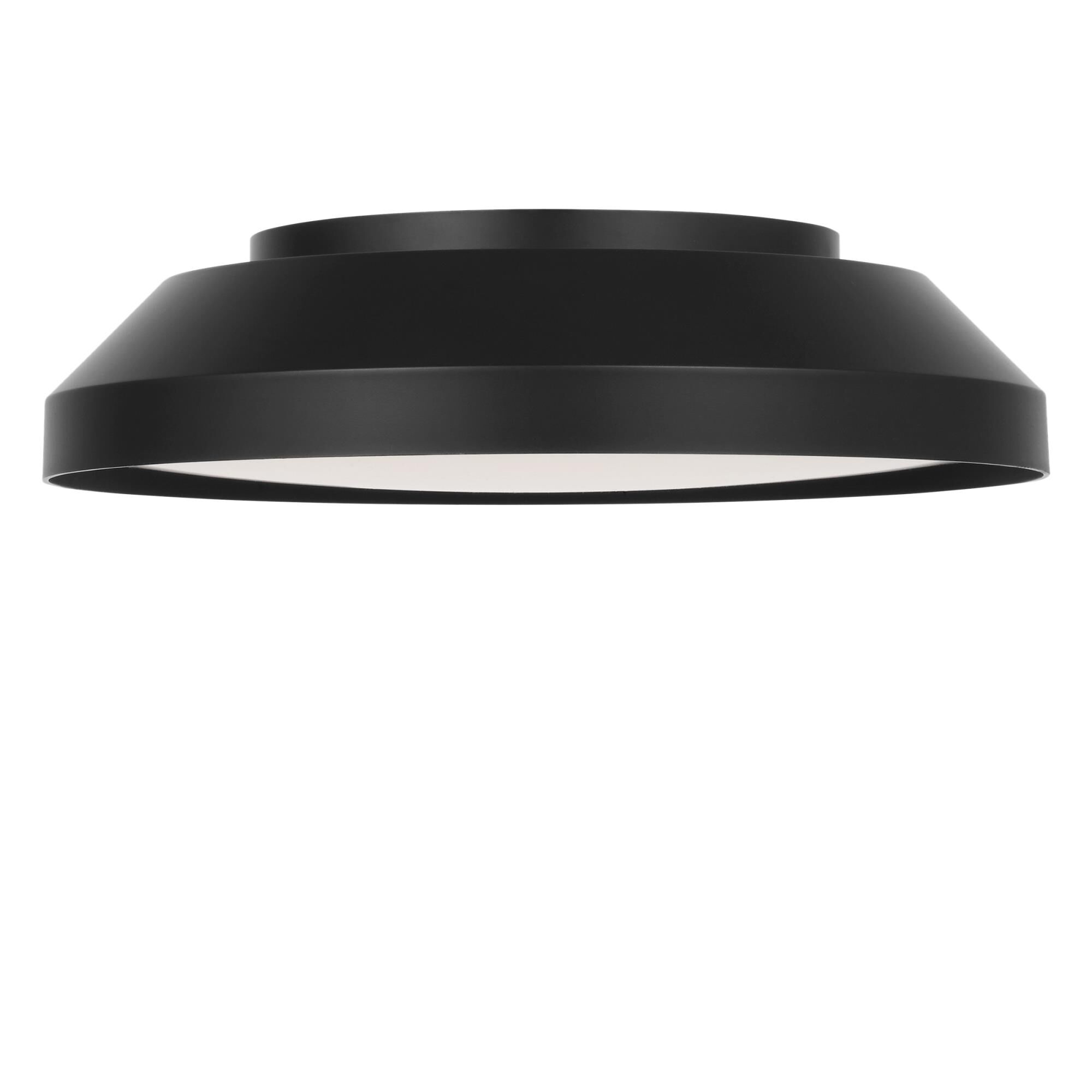 Shown in Midnight Black finish and White Acrylic shade