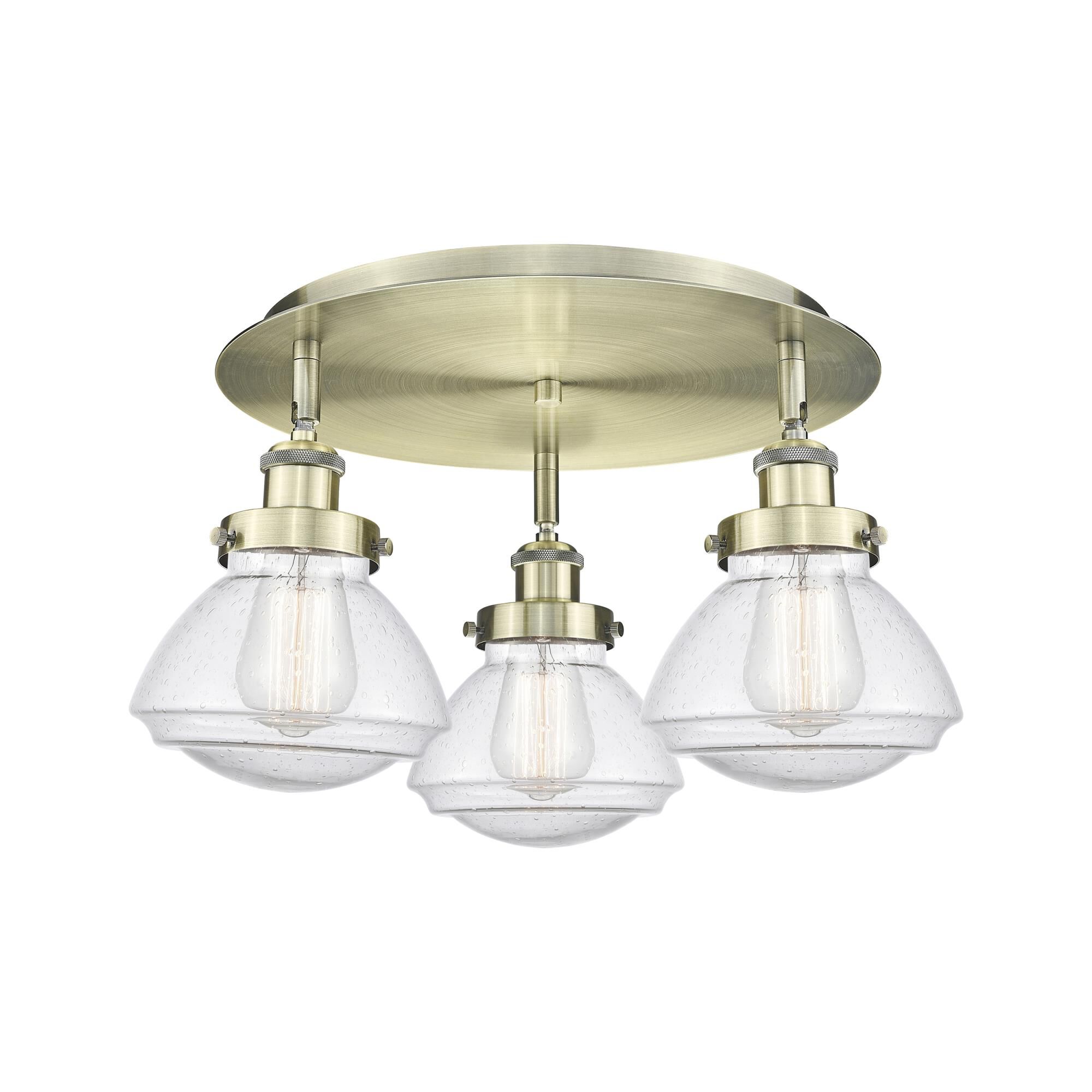 Bruno Marashlian Olean 18 Inch Flush Mount by Innovations Lighting