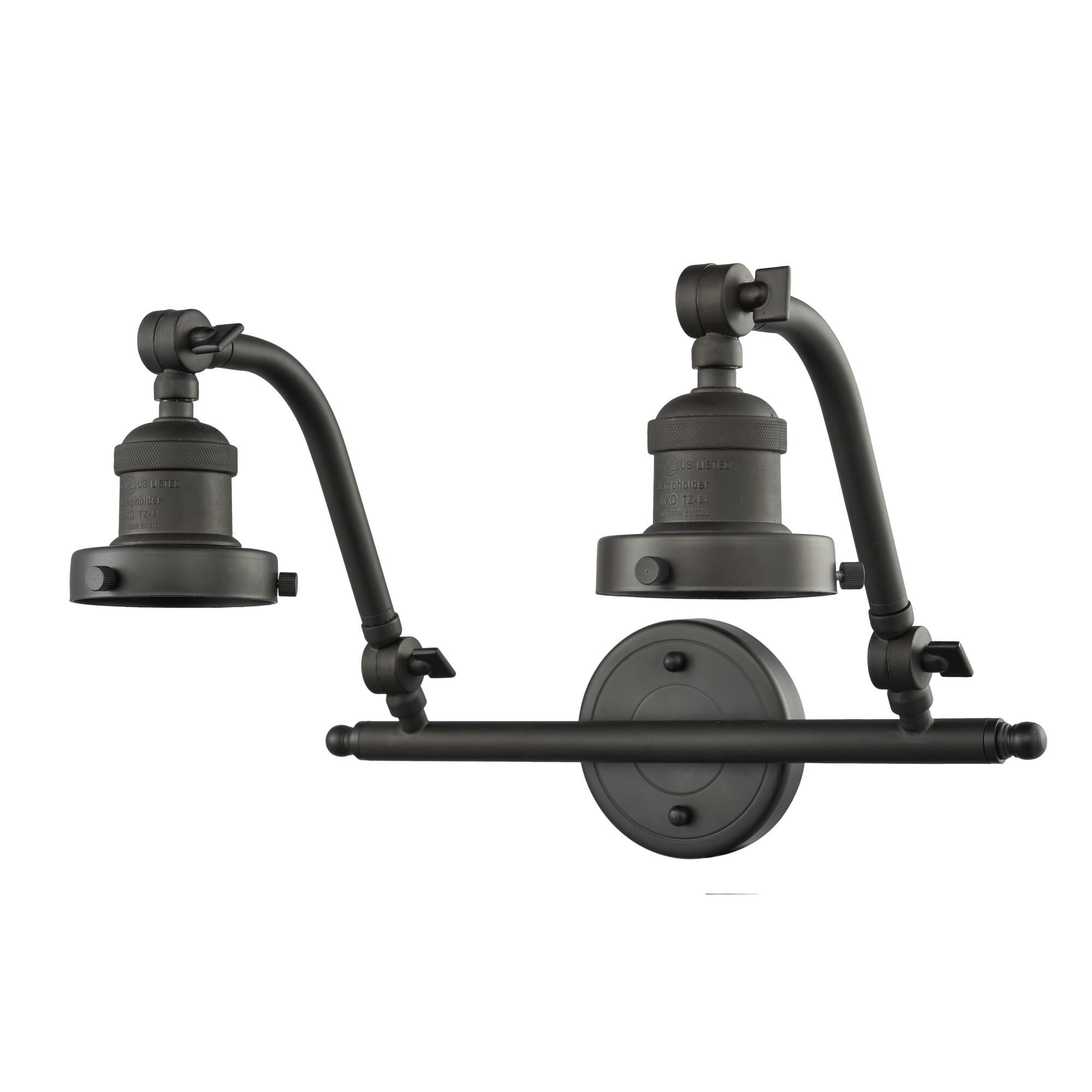 Bruno Marashlian Bare Bulb 15 Inch 2 Light Bath Vanity Light by Innovations Lighting