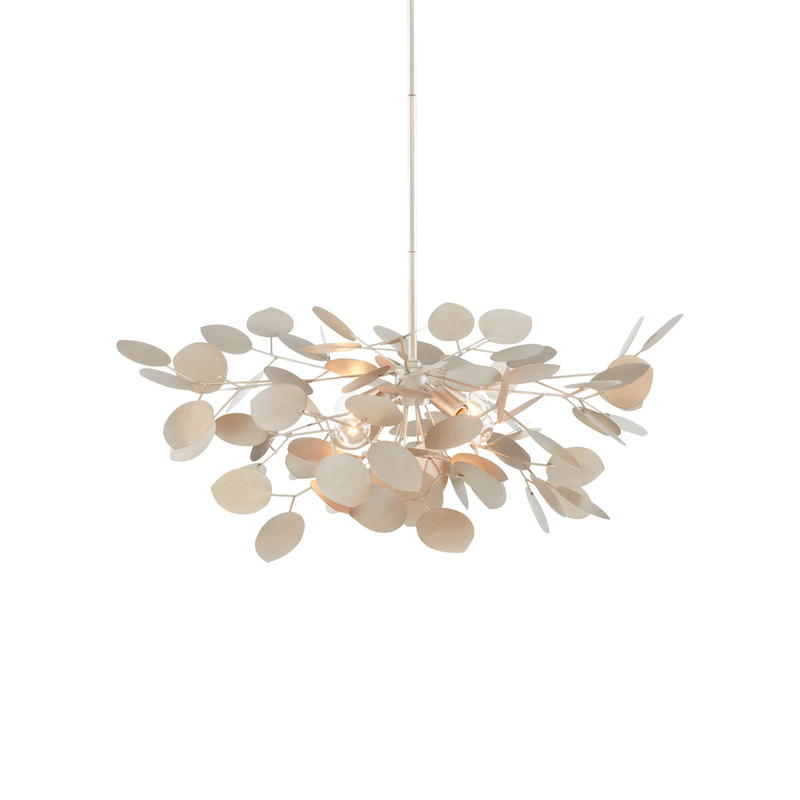 Lunaria 31 Inch Chandelier by Currey & Company