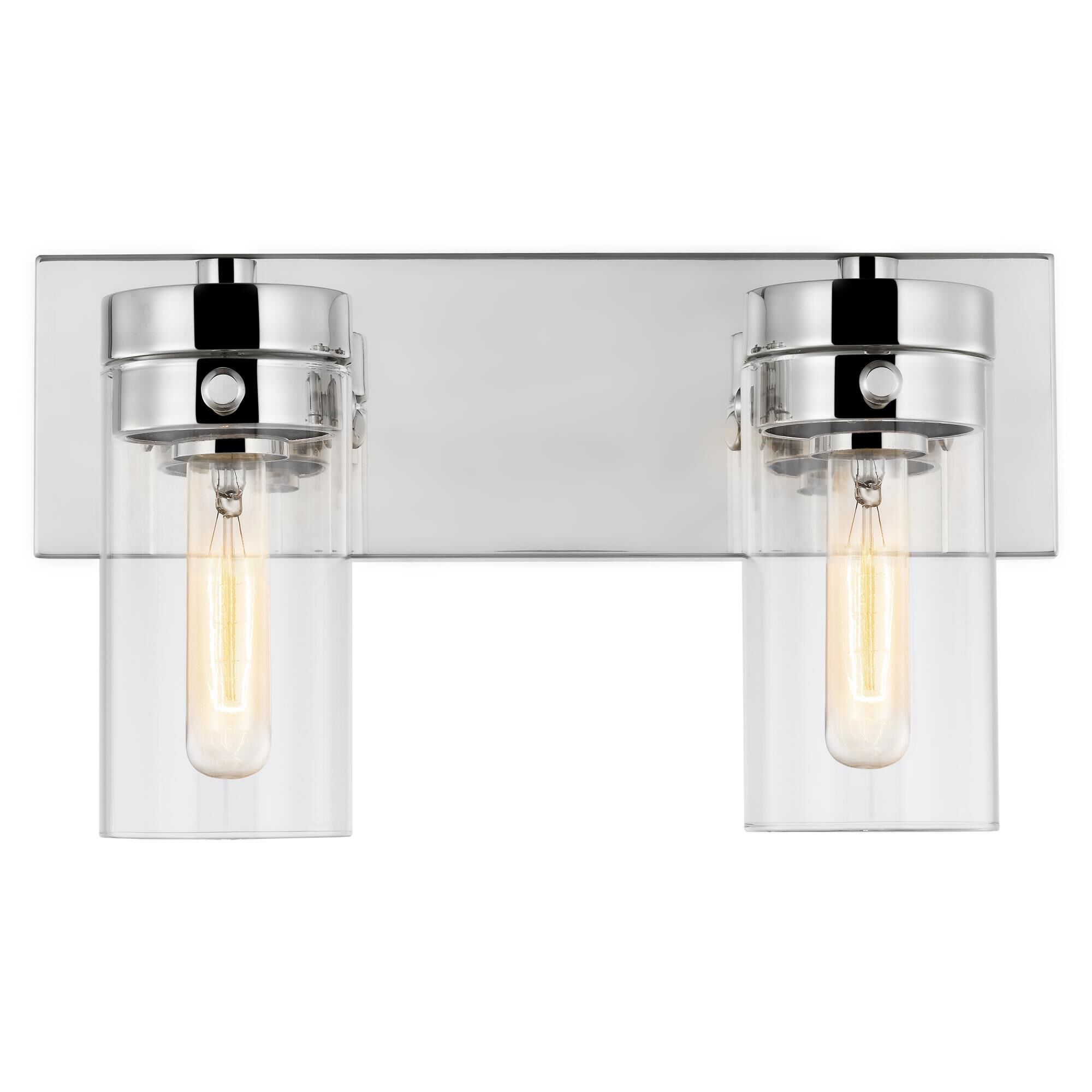 Intersection 15 Inch 2 Light Bath Vanity Light by Nuvo Lighting