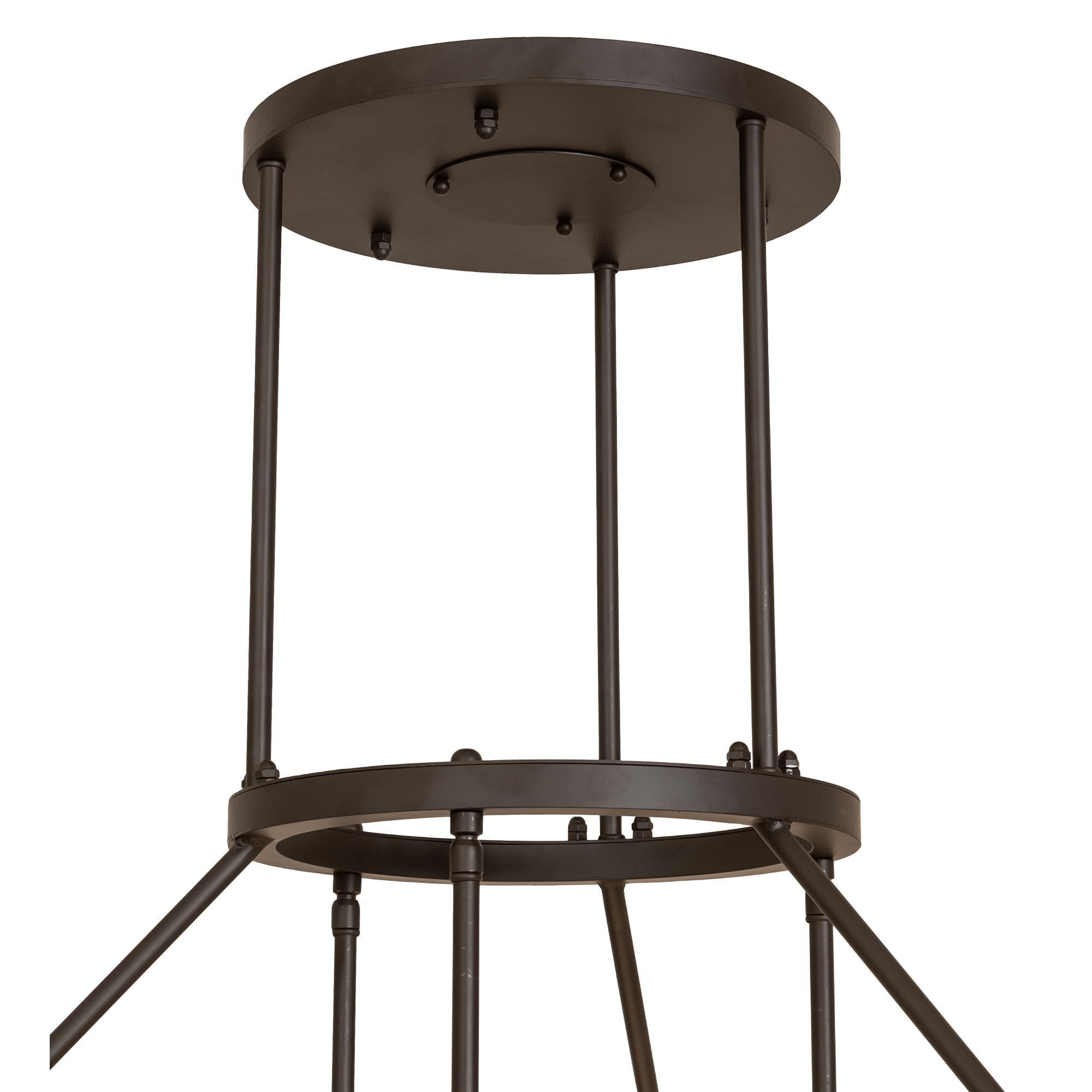 Shown in Oil Rubbed Bronze finish and Beige glass