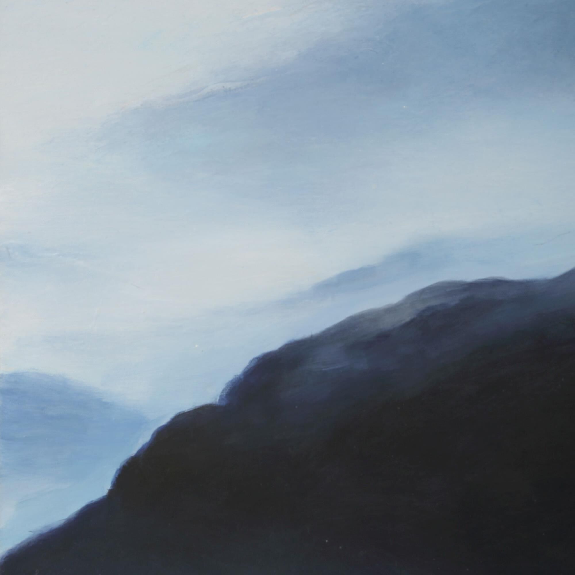 Uttermost Cold Shoulder Hand Painted Landscape Art Painting by Uttermost