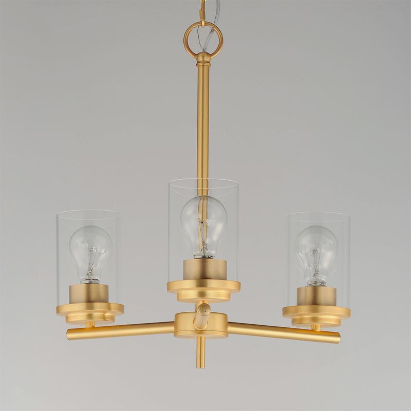 Corona 16 Inch 3 Light Mini Chandelier by Maxim Lighting