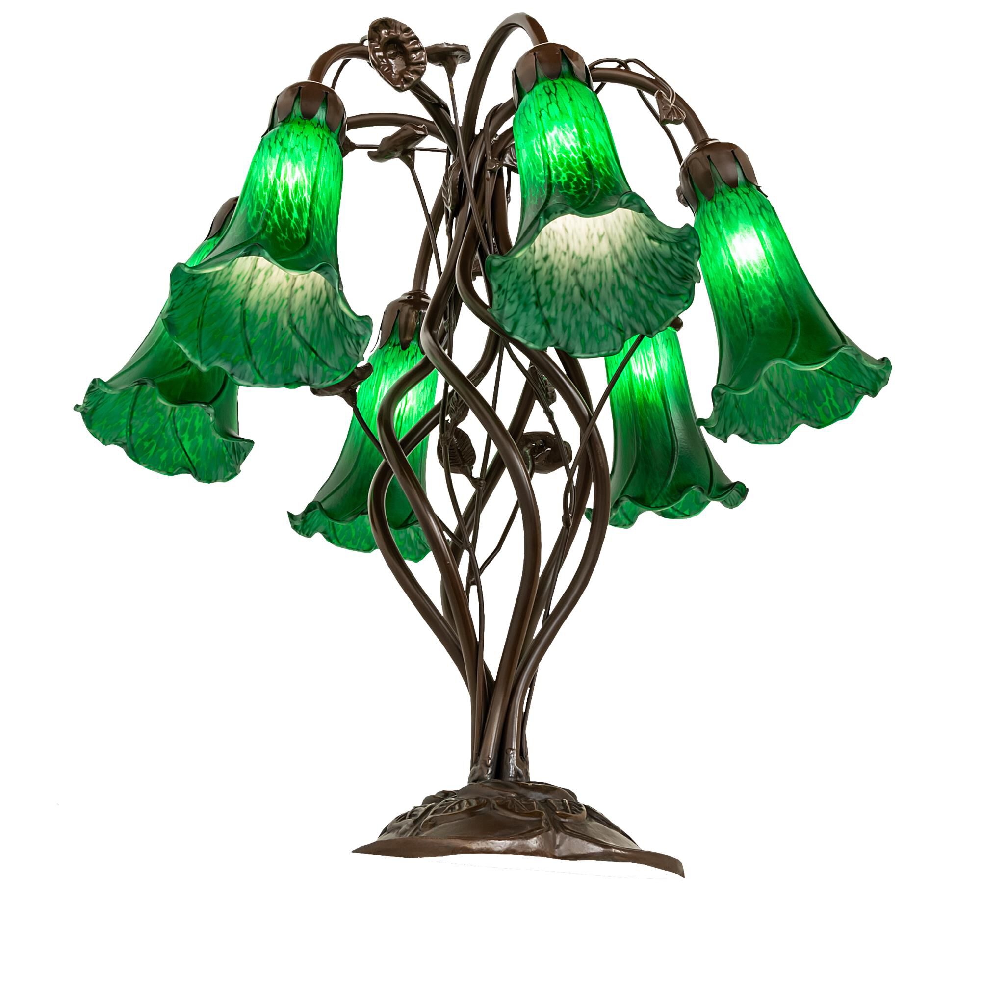 Green 19 Inch Table Lamp by Meyda Lighting