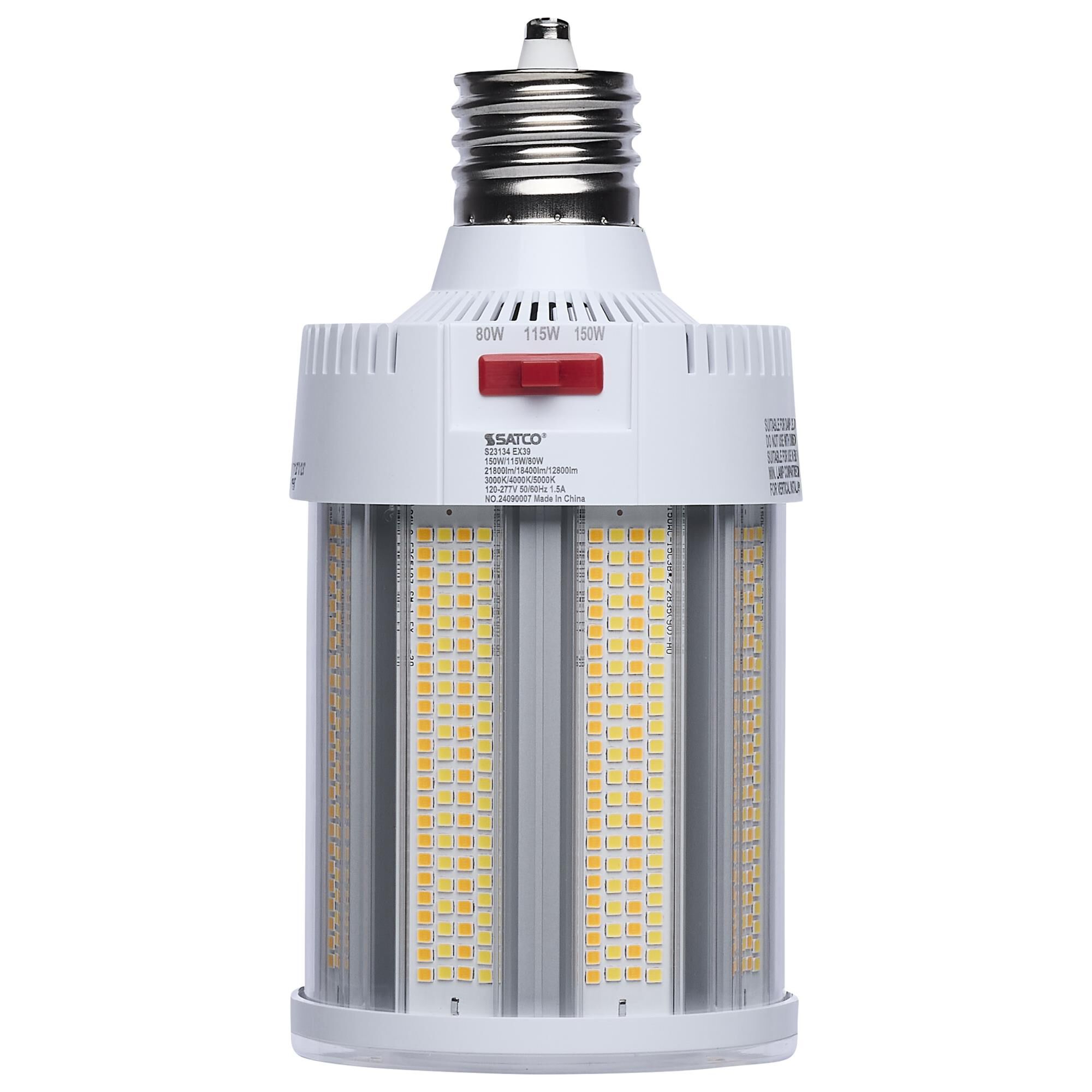 Dimmable 150 Watt 3000K LED Light Bulb by Satco