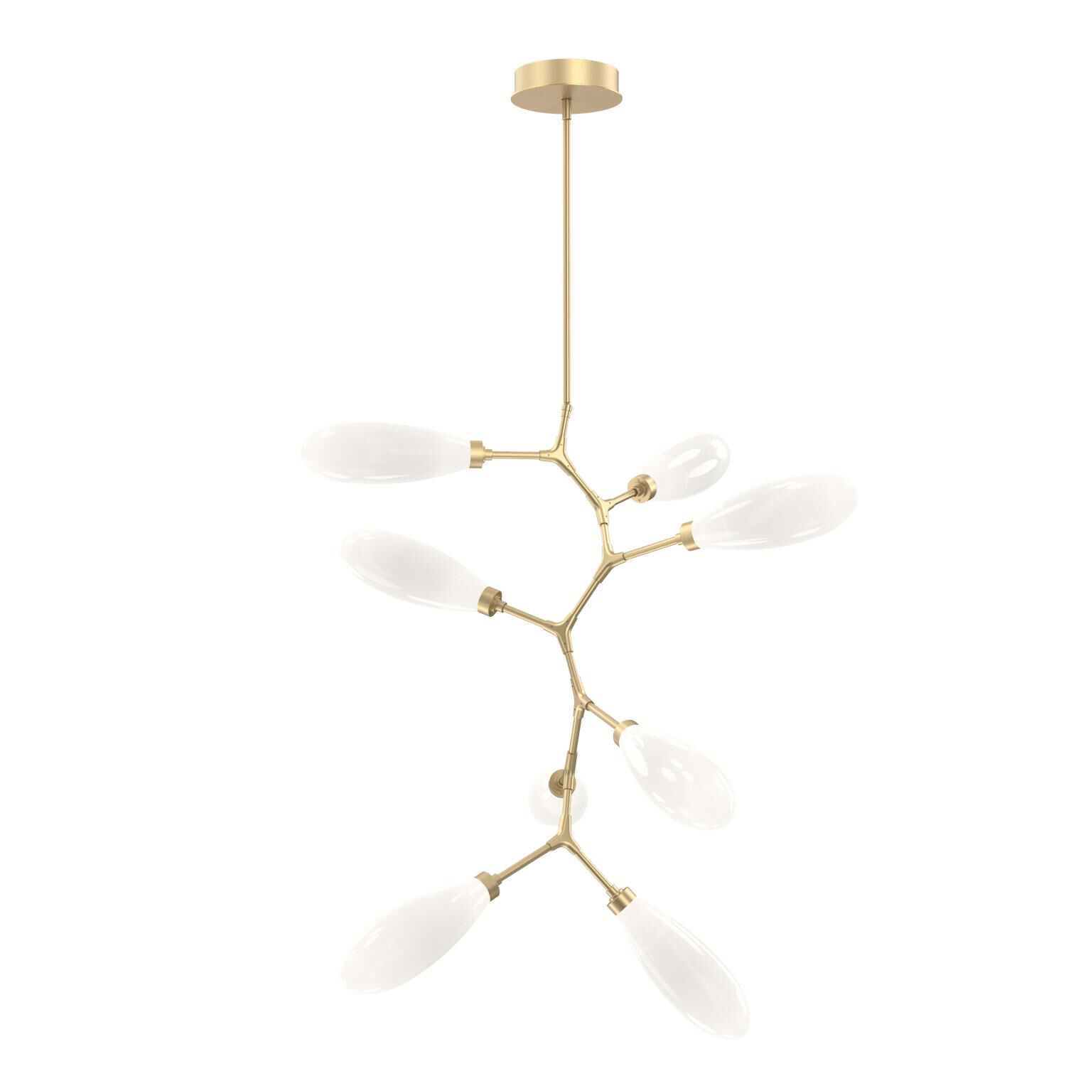 Fiori 35 Inch 6 Light LED Multi Light Pendant by Hammerton Studio