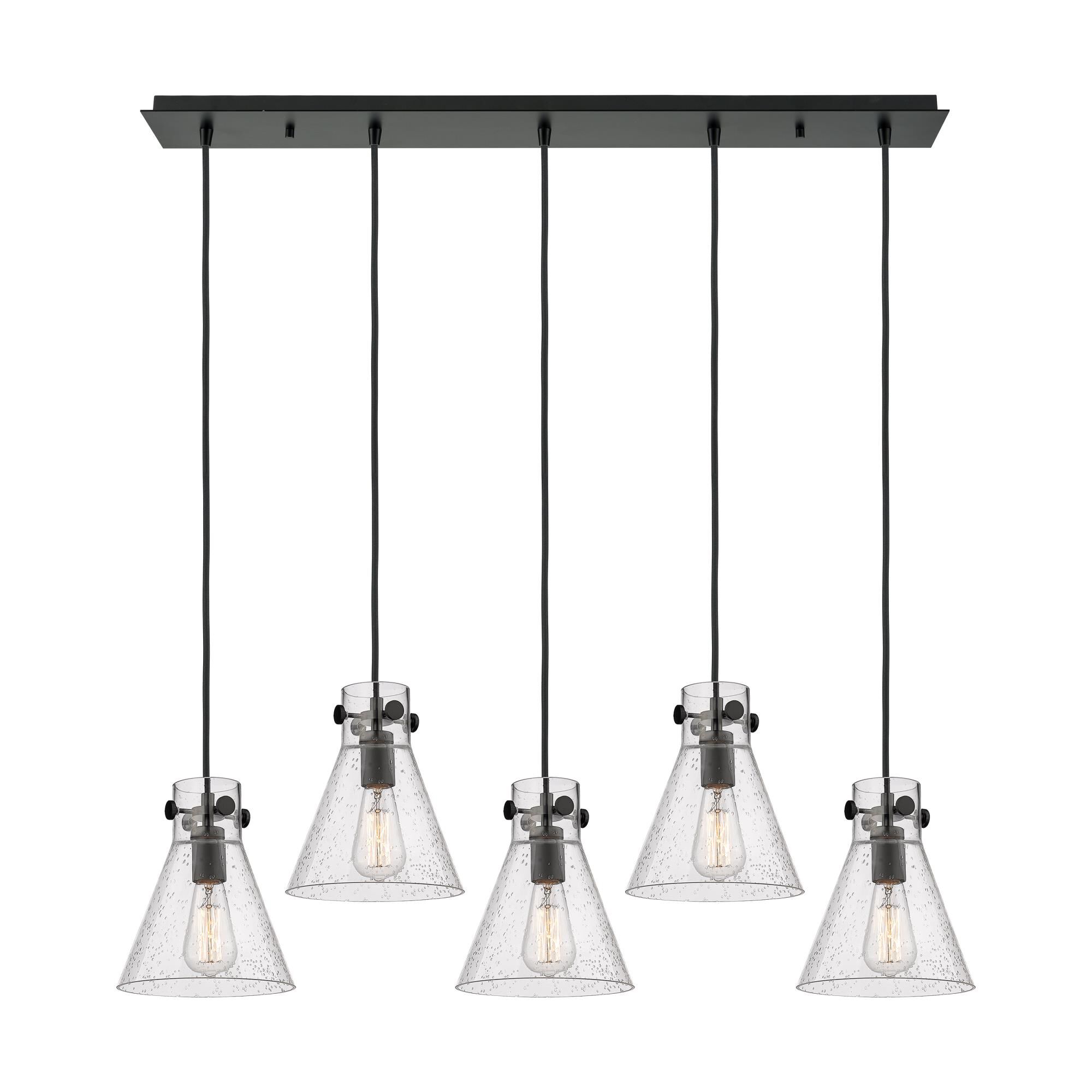 Bruno Marashlian Newton Cone 39 Inch 5 Light Linear Suspension Light by Innovations Lighting