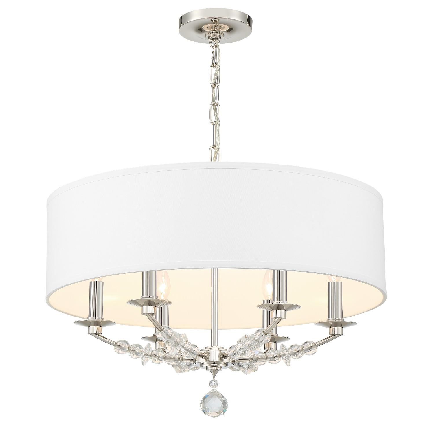 Mirage 24 Inch 6 Light Chandelier by Crystorama