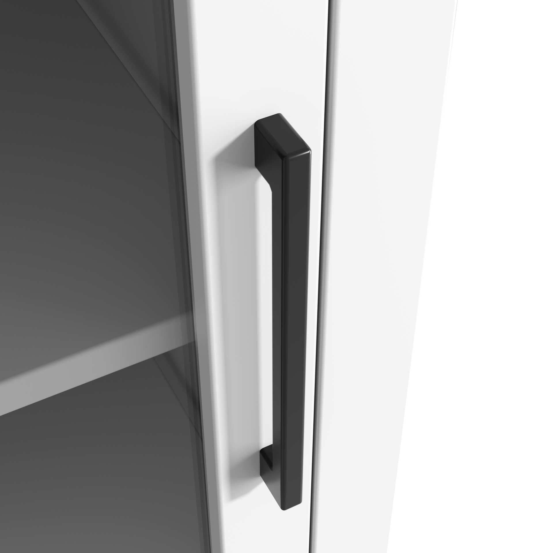 Shown in White finish