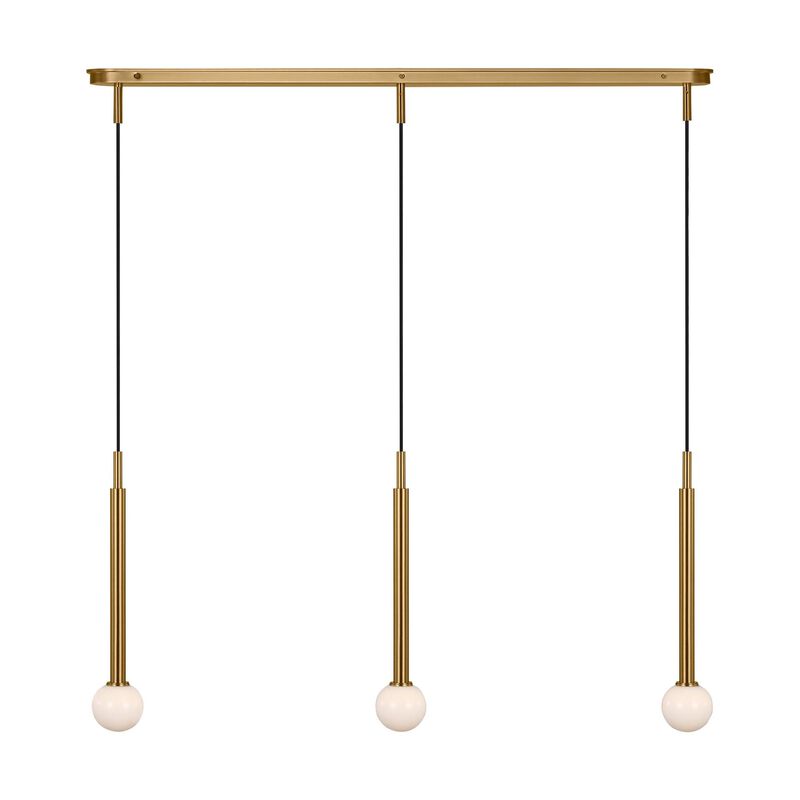Kelly Wearstler Nodes 48 Inch Linear Chandelier by Visual Comfort Studio