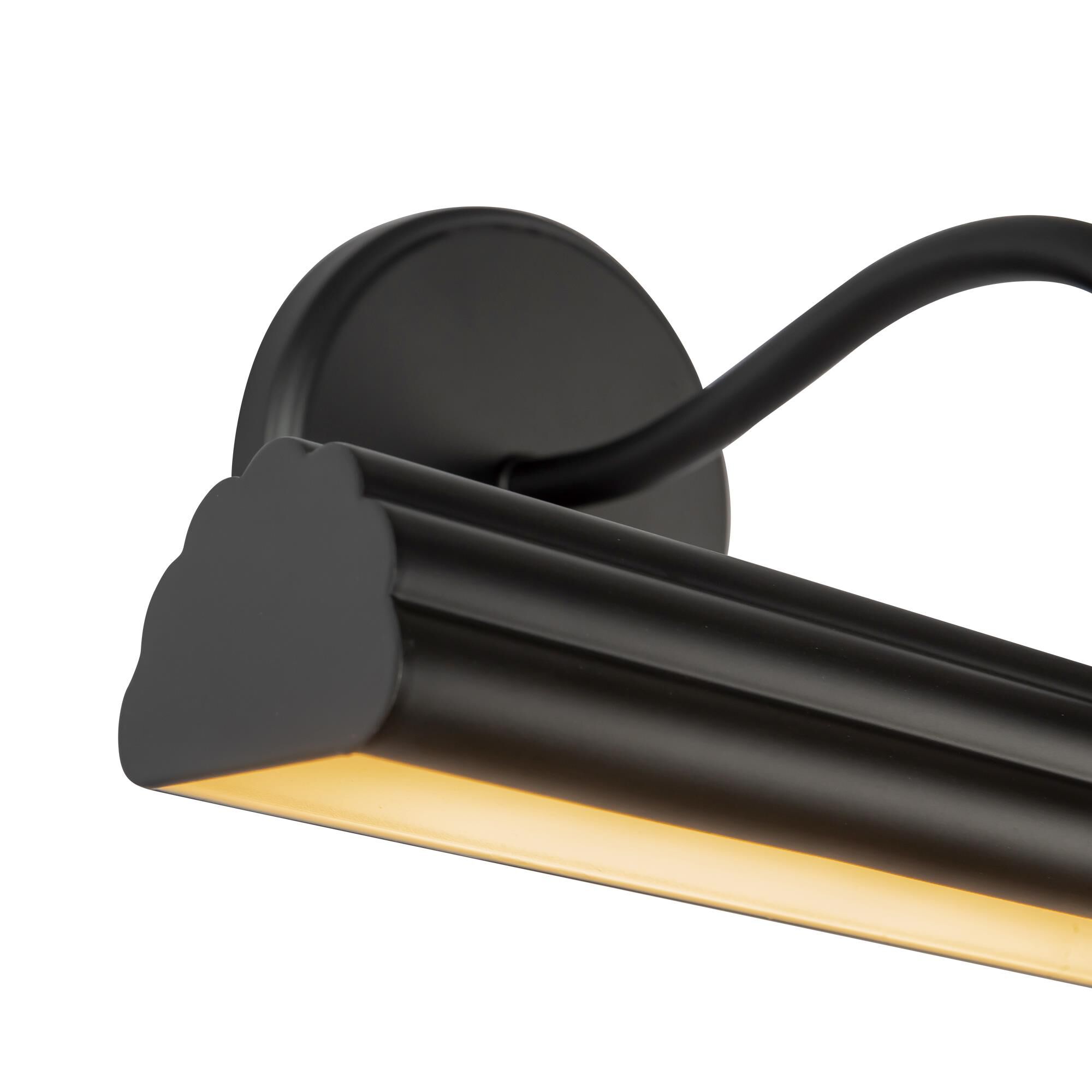 Shown in Matte Black finish and Frosted Acrylic Diffuser glass and Aluminum shade