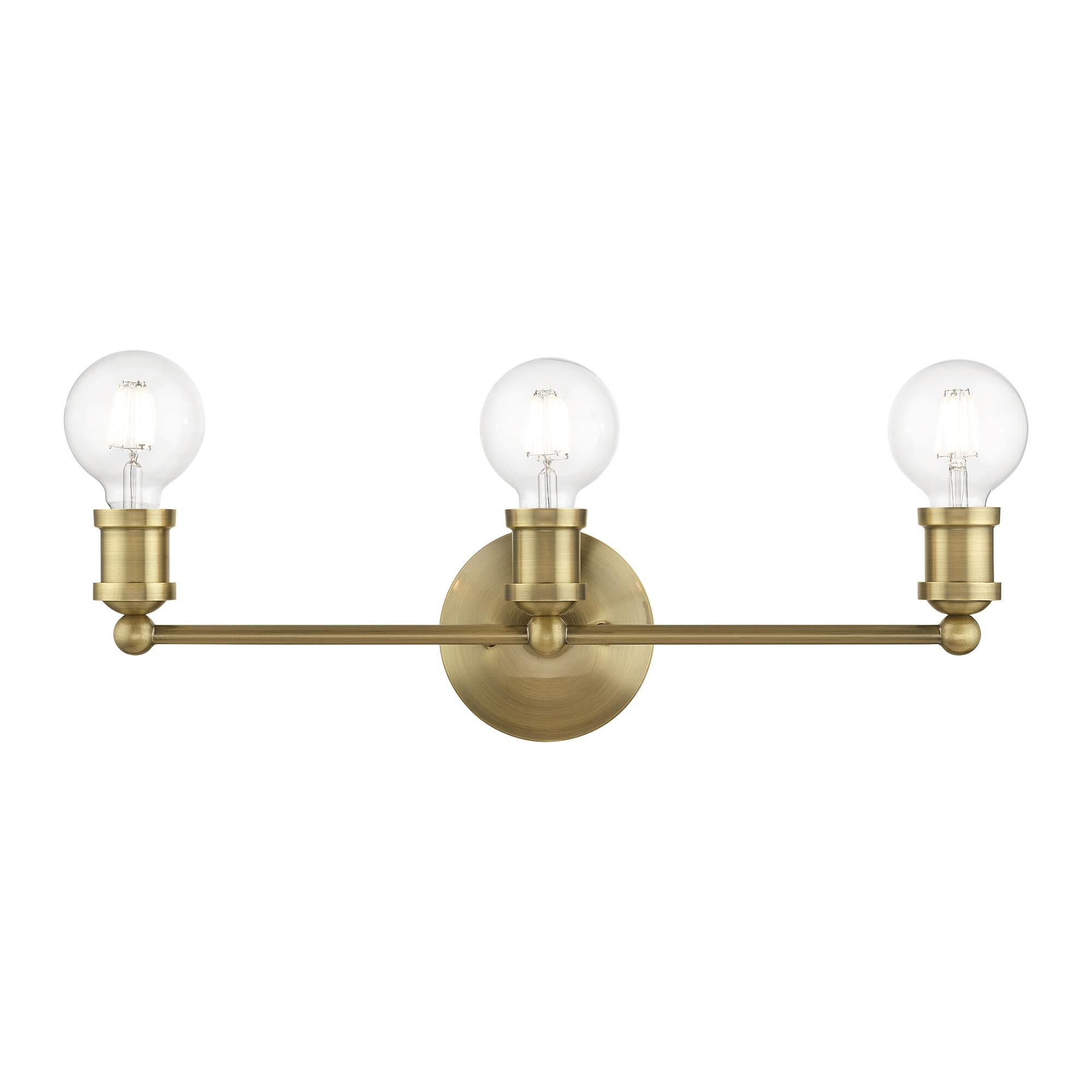 Shown in Antique Brass finish