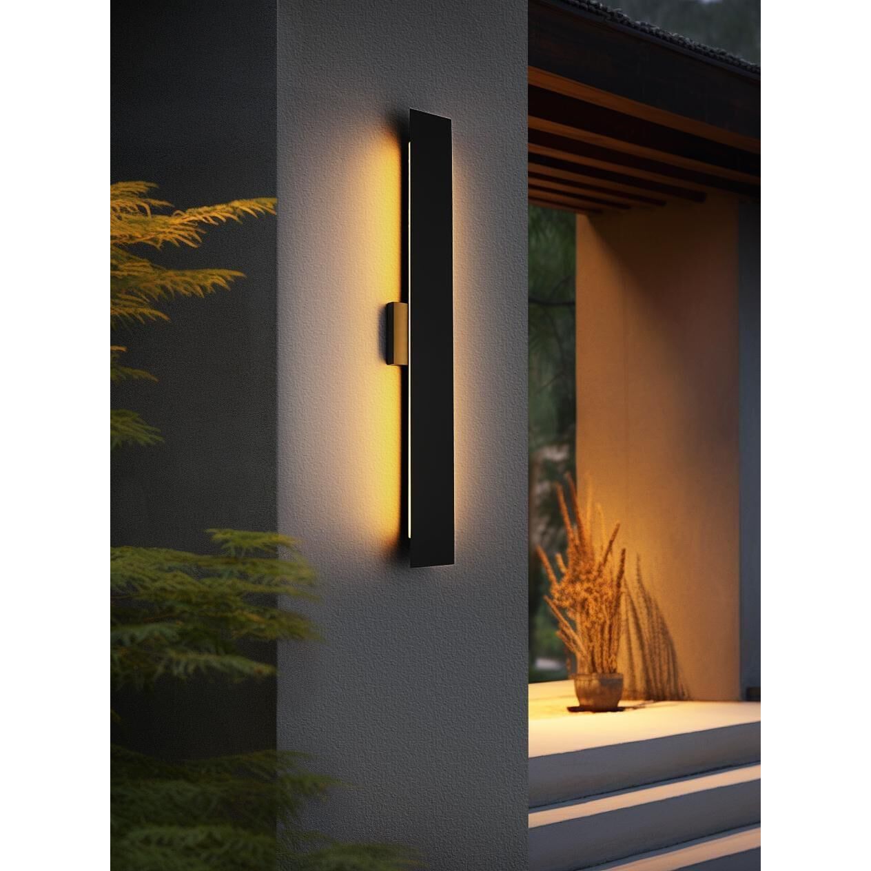 Waylen 5 Inch Outdoor Wall Light by Elegant Lighting