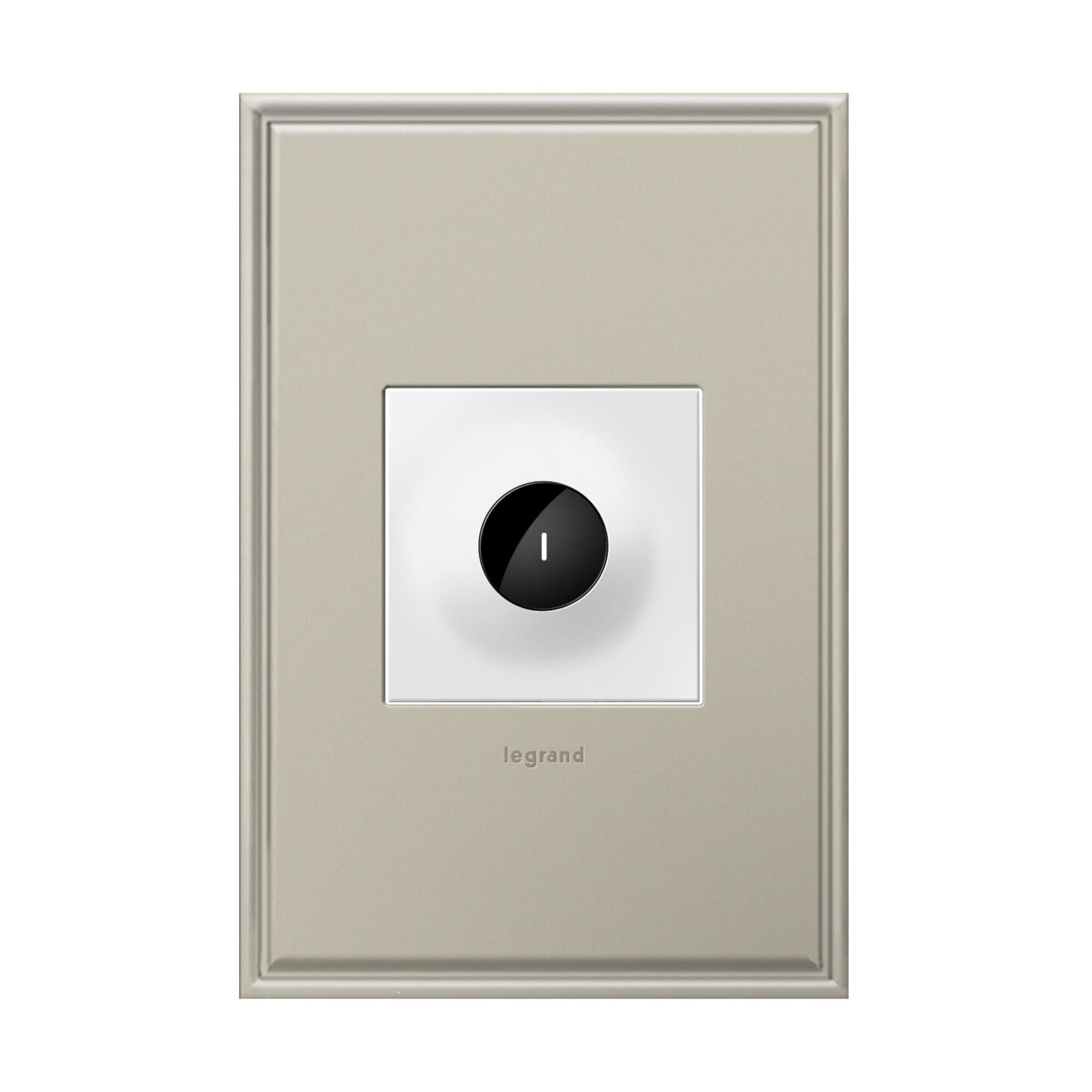 adorne Wave Incandescent-Halogen-CFL-LED Light Switch by Legrand