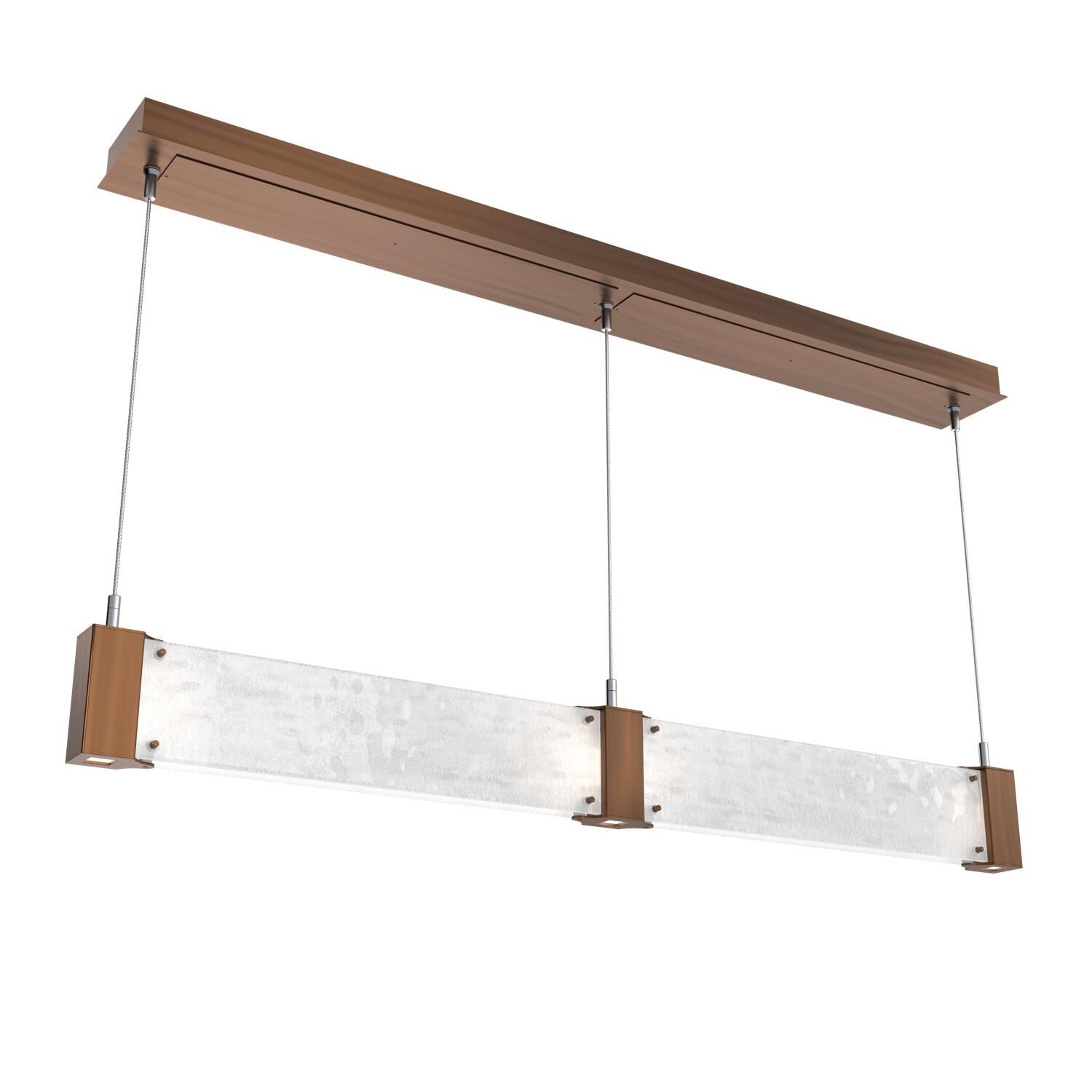 Parallel 48 Inch 7 Light LED Linear Suspension Light by Hammerton Studio