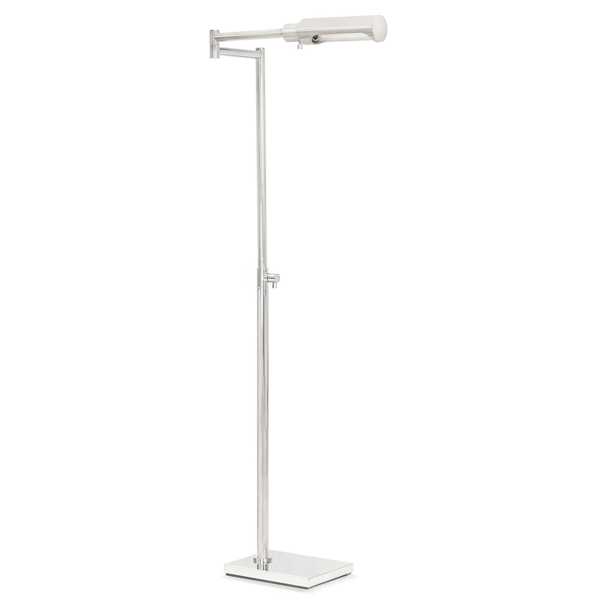 Shown in Polished Nickel finish and - None - shade
