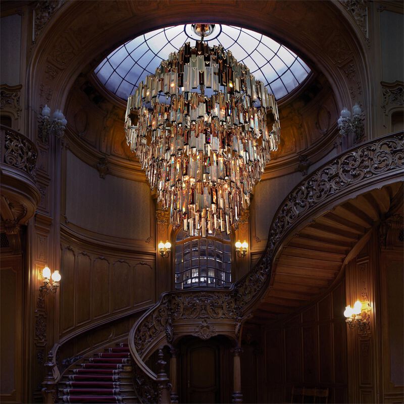Vienna Large Chandelier by Eurofase Lighting