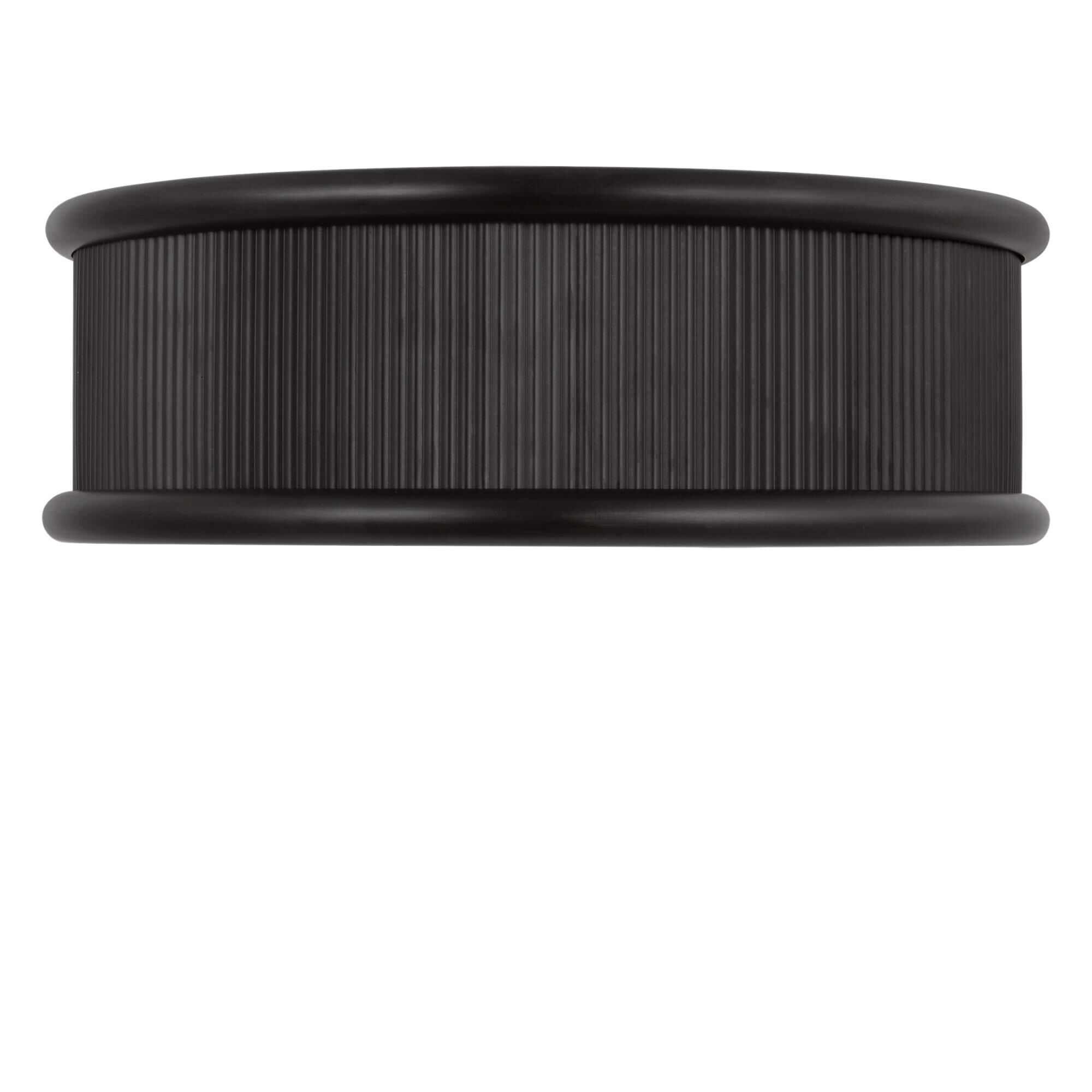 Shown in Aged Iron finish and Silk Screen White Inside, Clear Outside shade