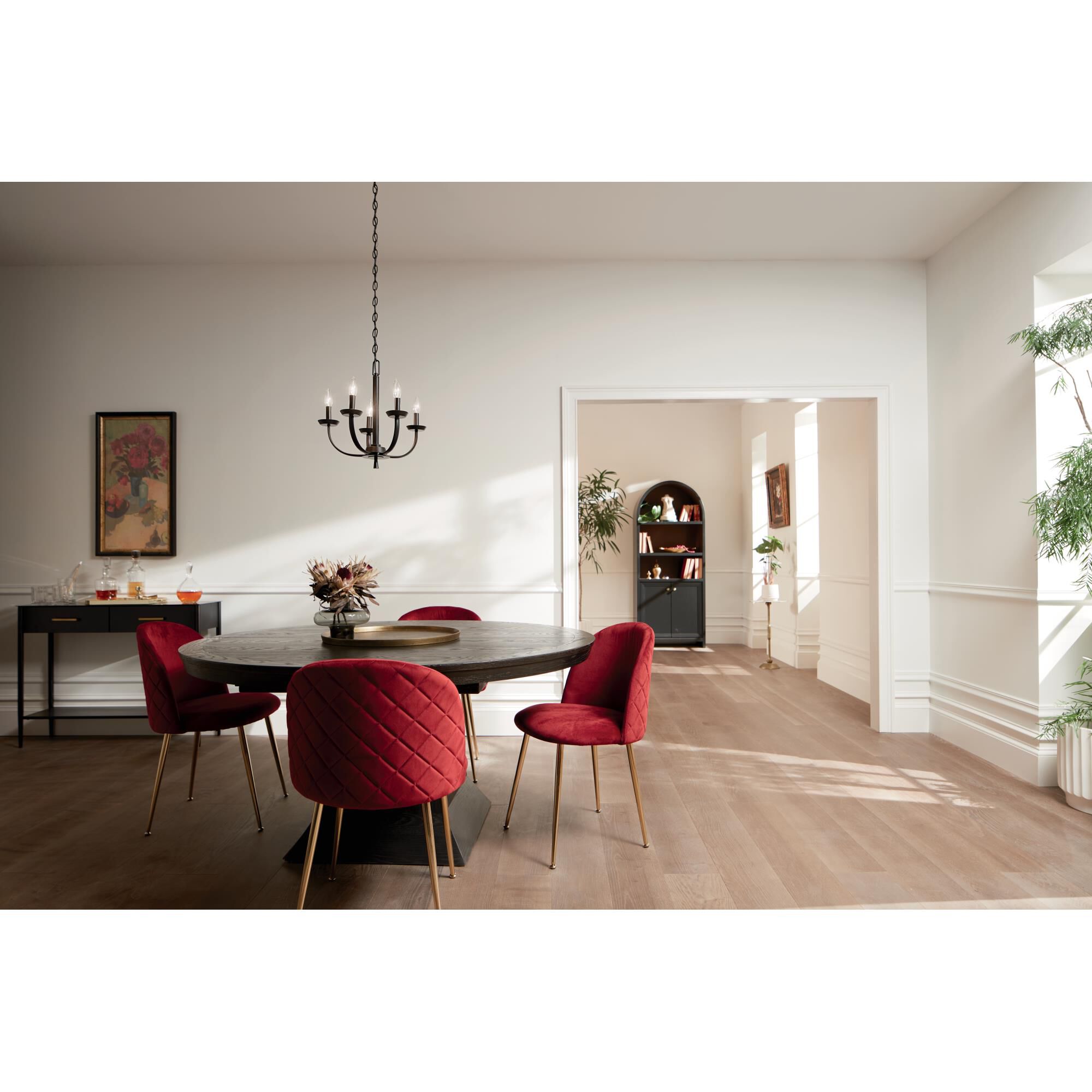 Shown in Black finish