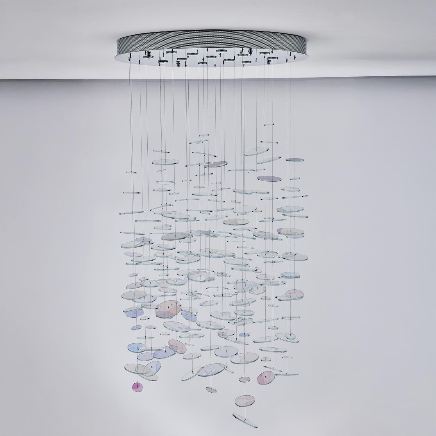 Spettro 36 Inch Multi Light Pendant by Kalco Lighting