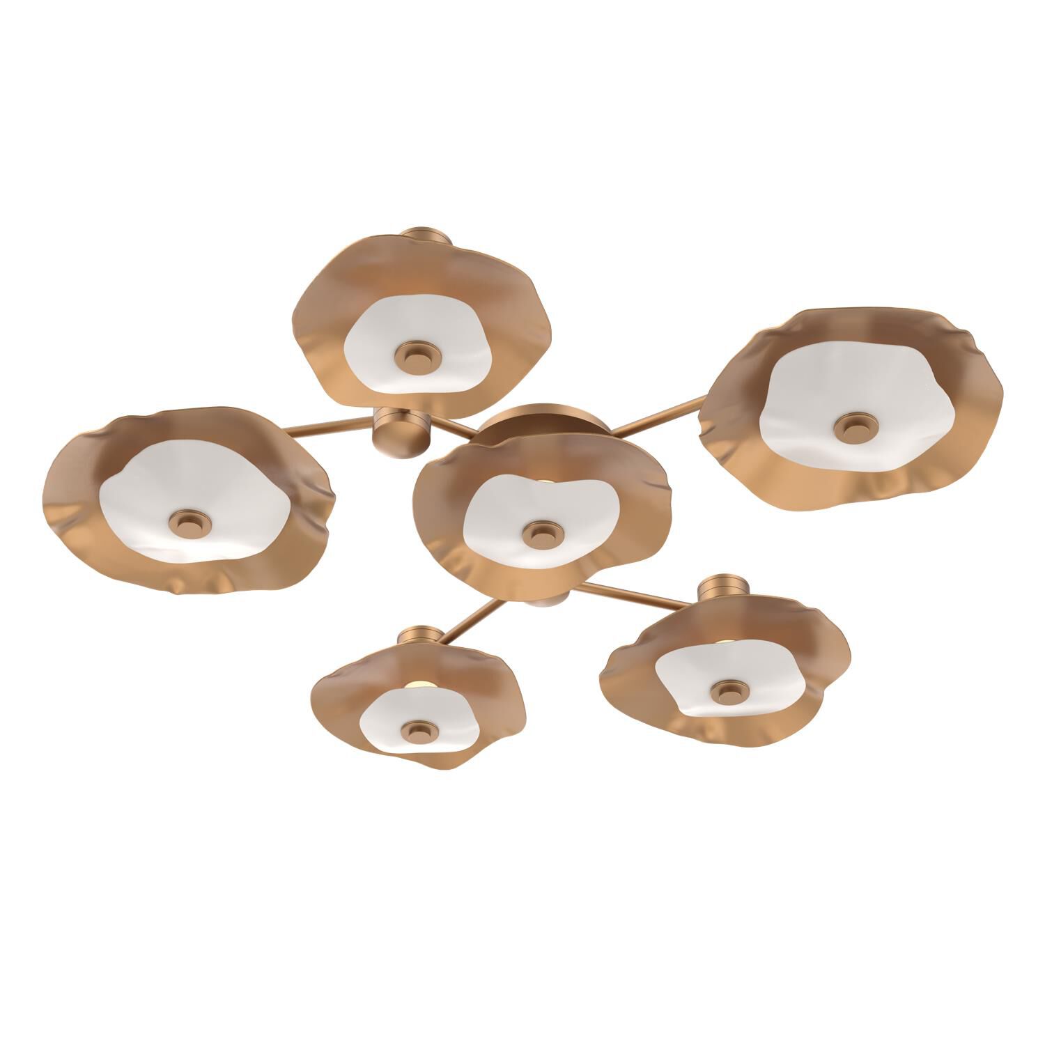 Levi Wilson Cumulus 57 Inch Flush Mount by Hammerton Studio