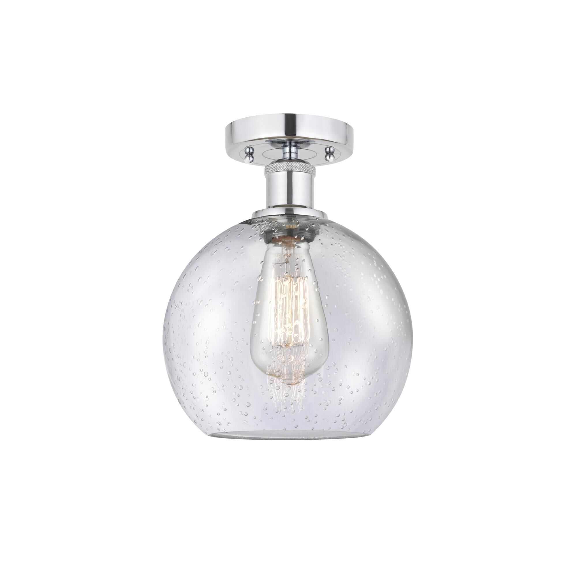 Bruno Marashlian Athens 8 Inch 1 Light Semi Flush Mount by Innovations Lighting