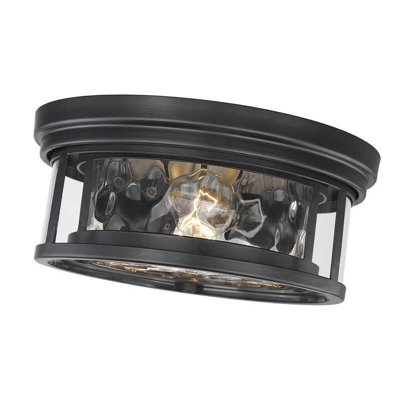 Clarion 12 Inch 2 Light Flush Mount by Z-Lite