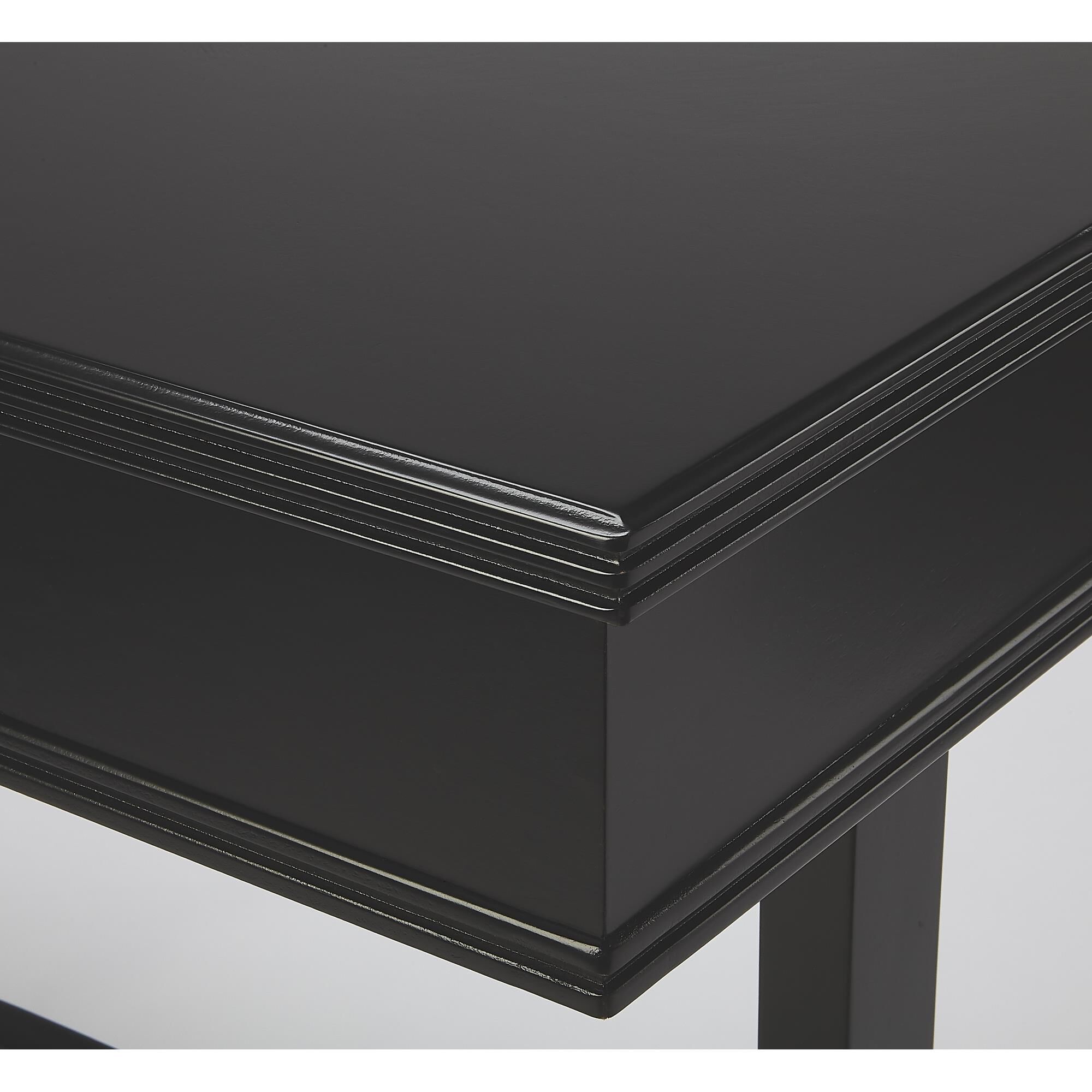 Shown in Black finish