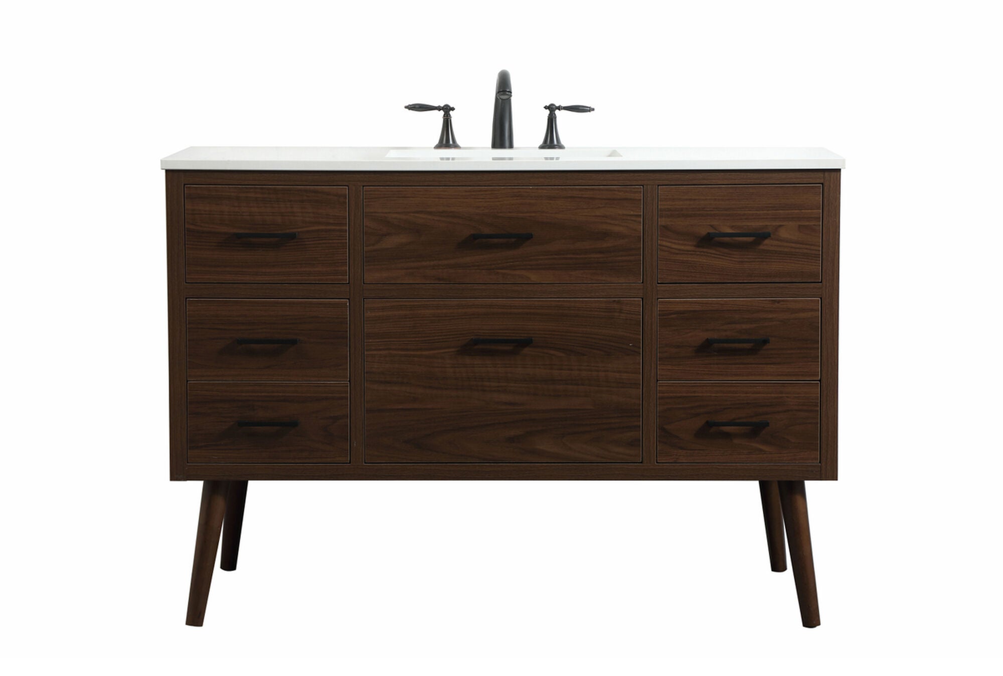 Shown in Walnut finish