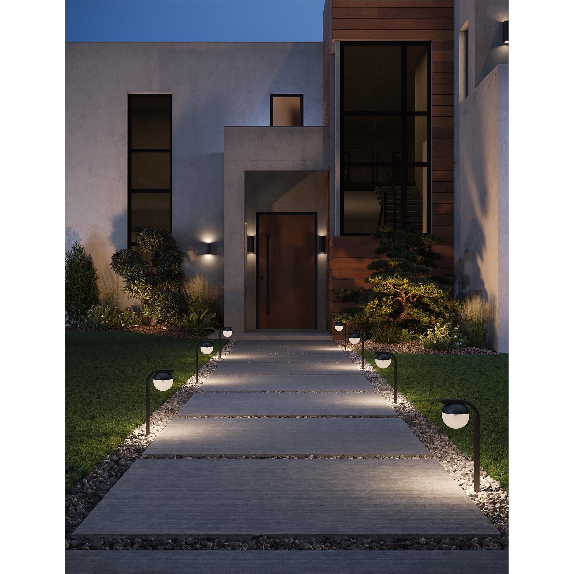 Shown in Satin White finish and Etched glass