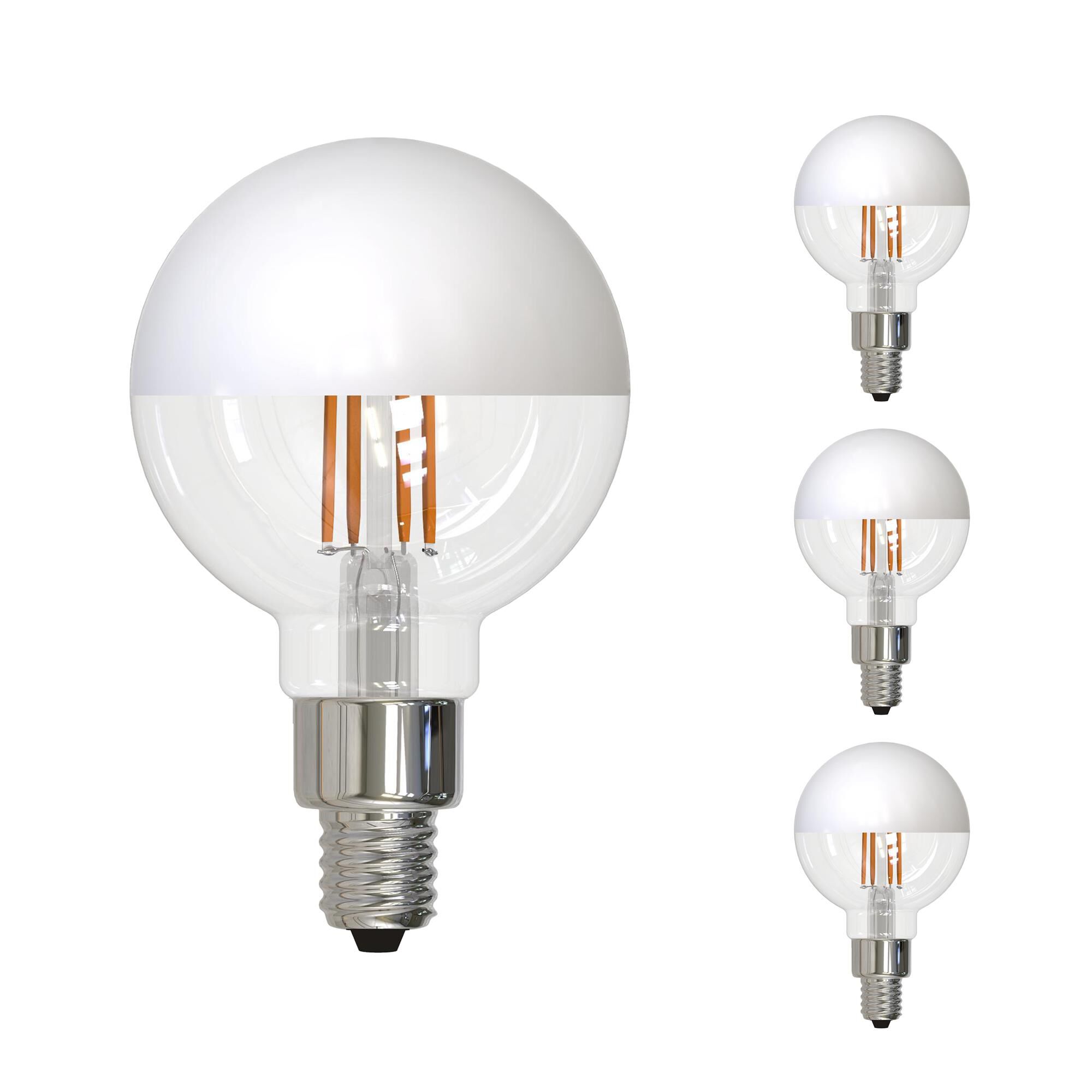 Dimmable 2.5 Watt 2700K G16 LED Light Bulb by Bulbrite