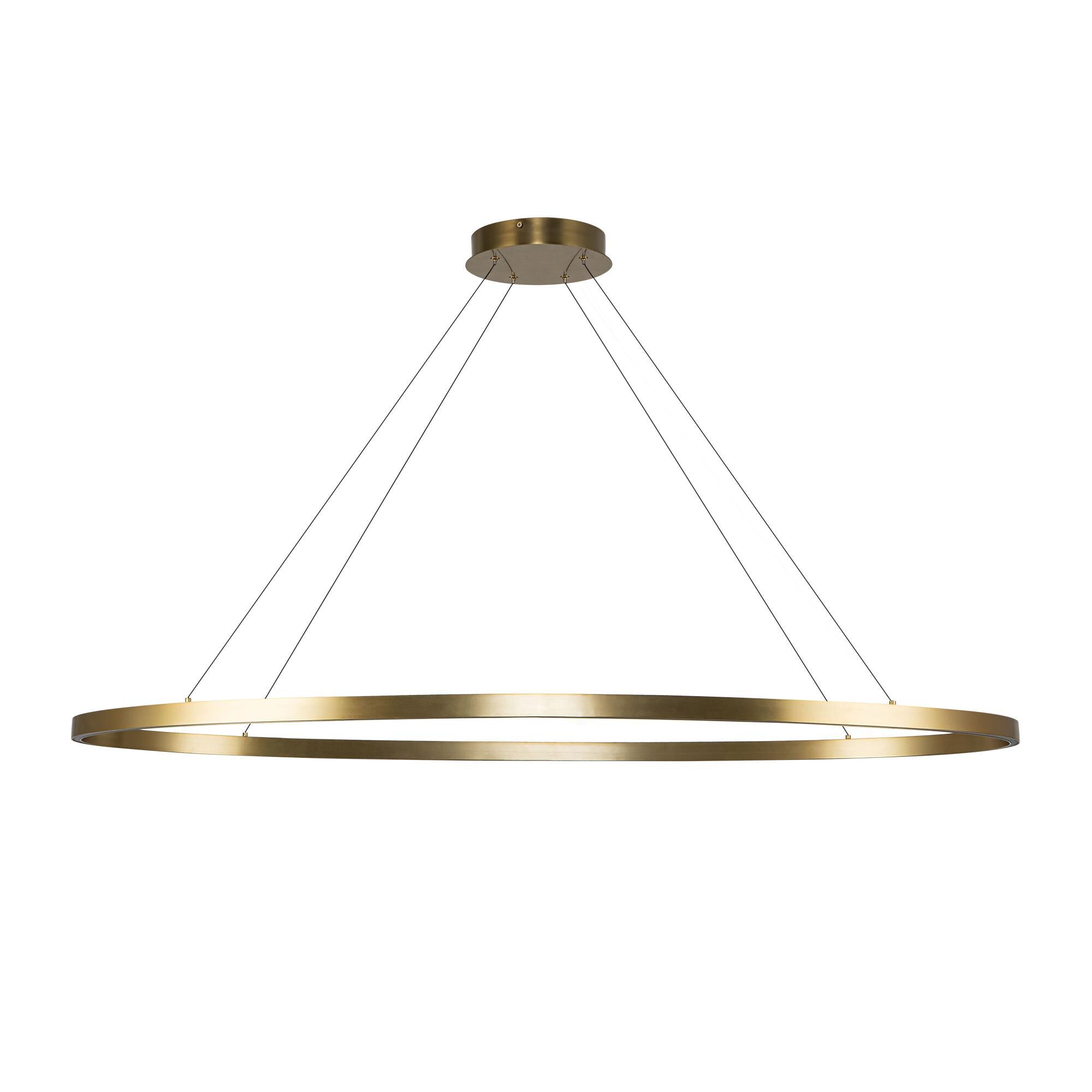 Shown in Brushed Gold finish