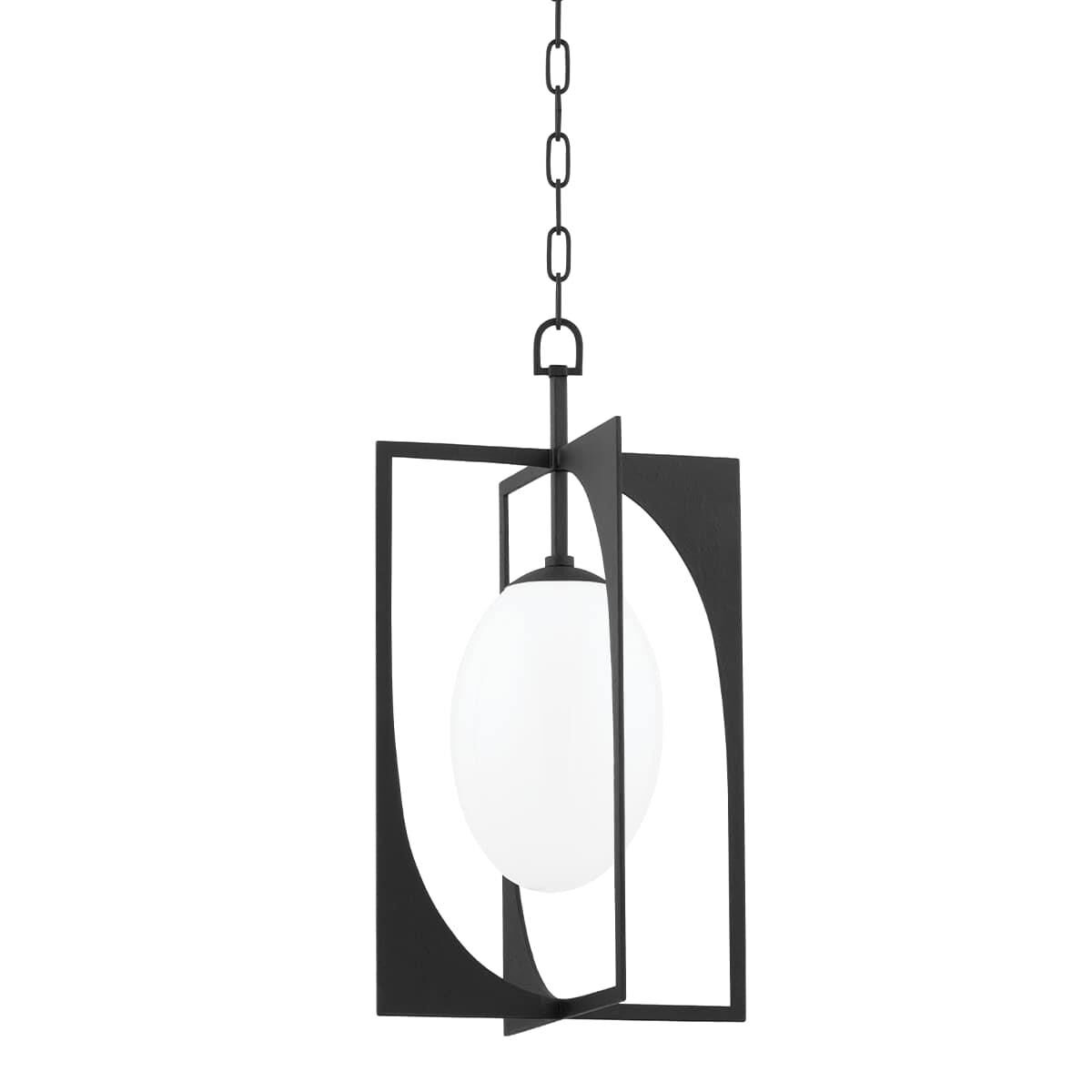 Enzo 7.25 Inch Outdoor Hanging Lantern,