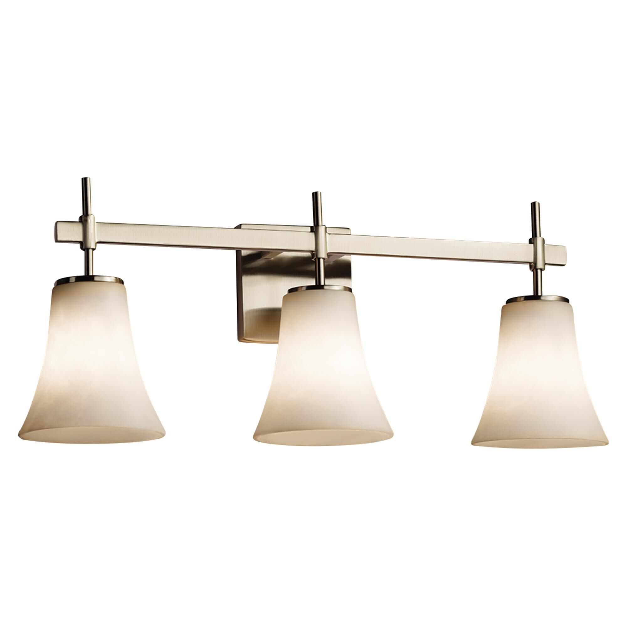 Clouds 23 Inch 3 Light Bath Vanity Light by Justice Design Group