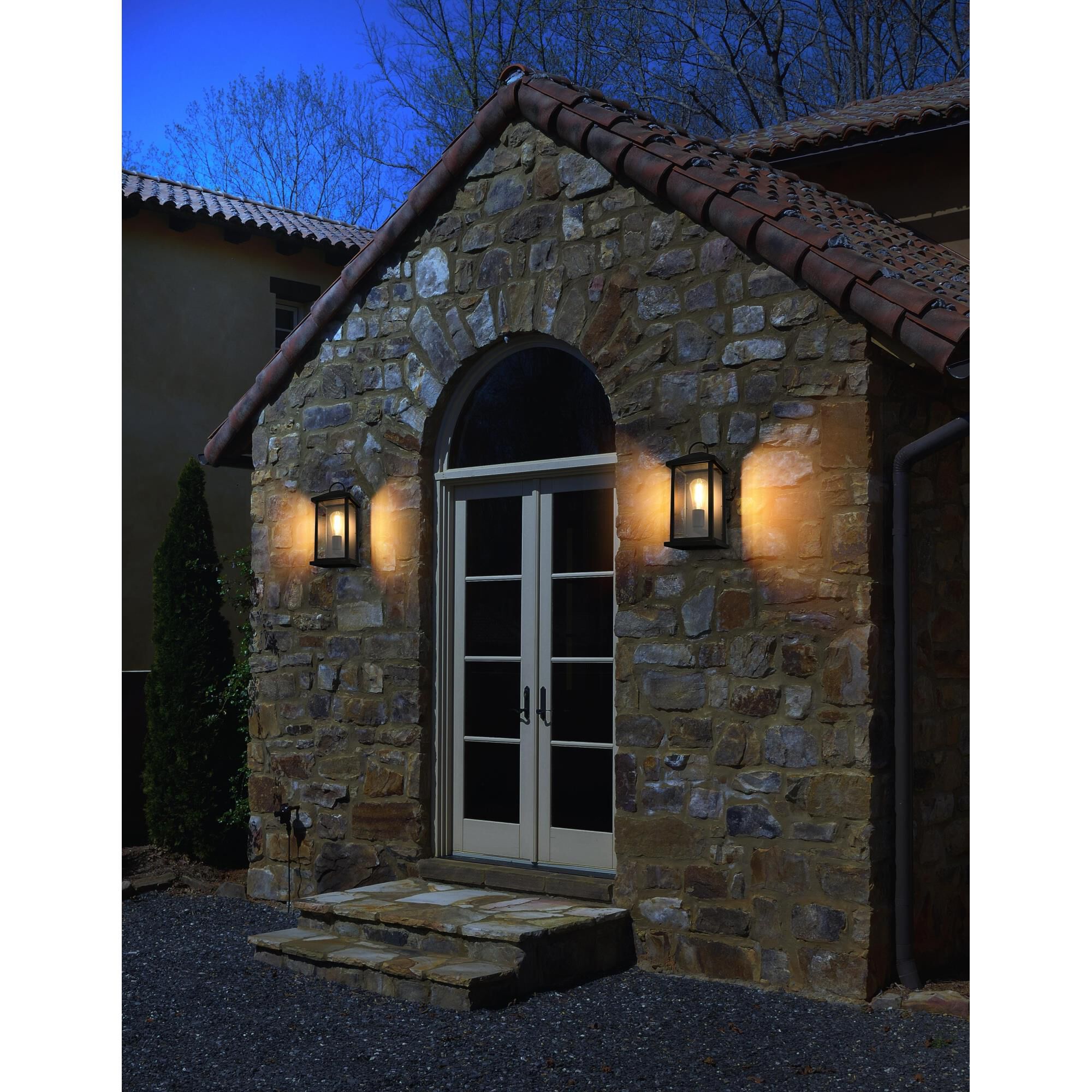Neil 14 Inch Outdoor Wall Light by Elegant Lighting
