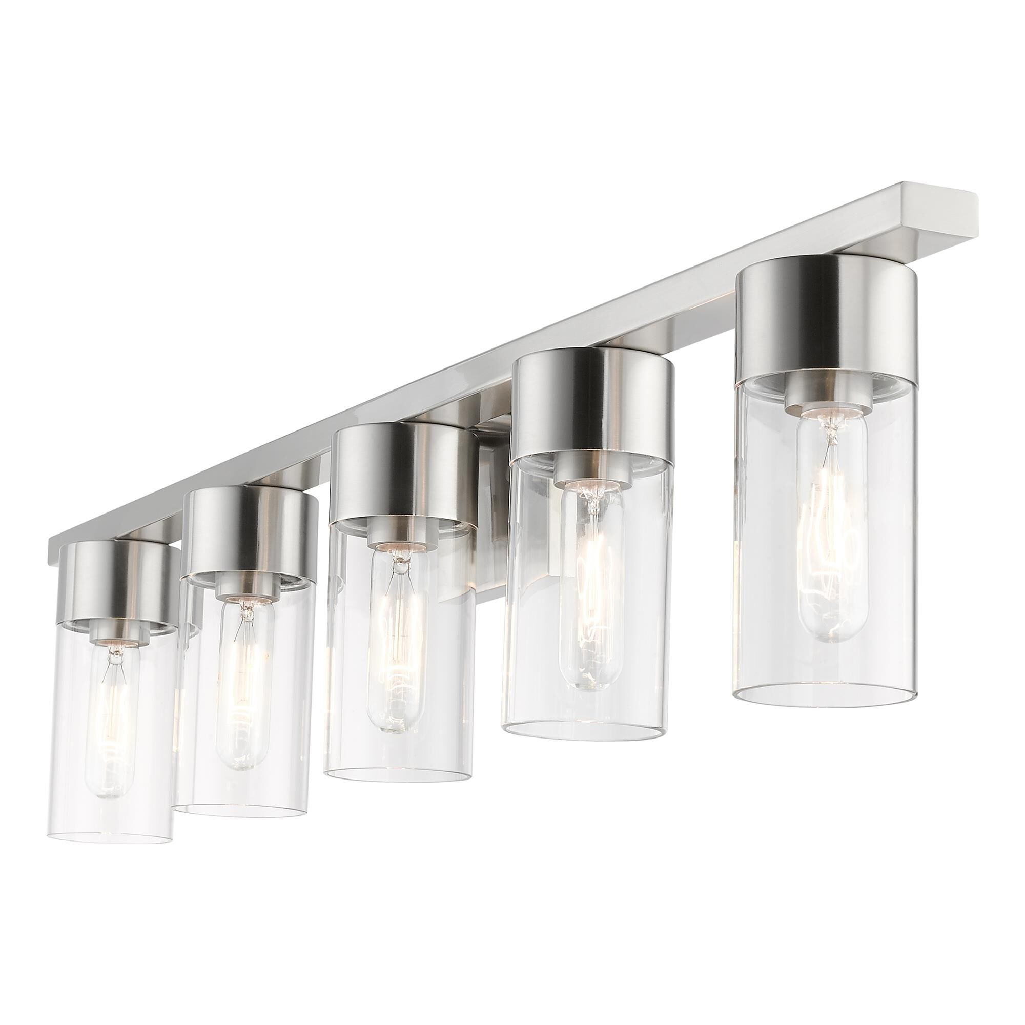 Carson 40 Inch 5 Light Bath Vanity Light by Livex Lighting