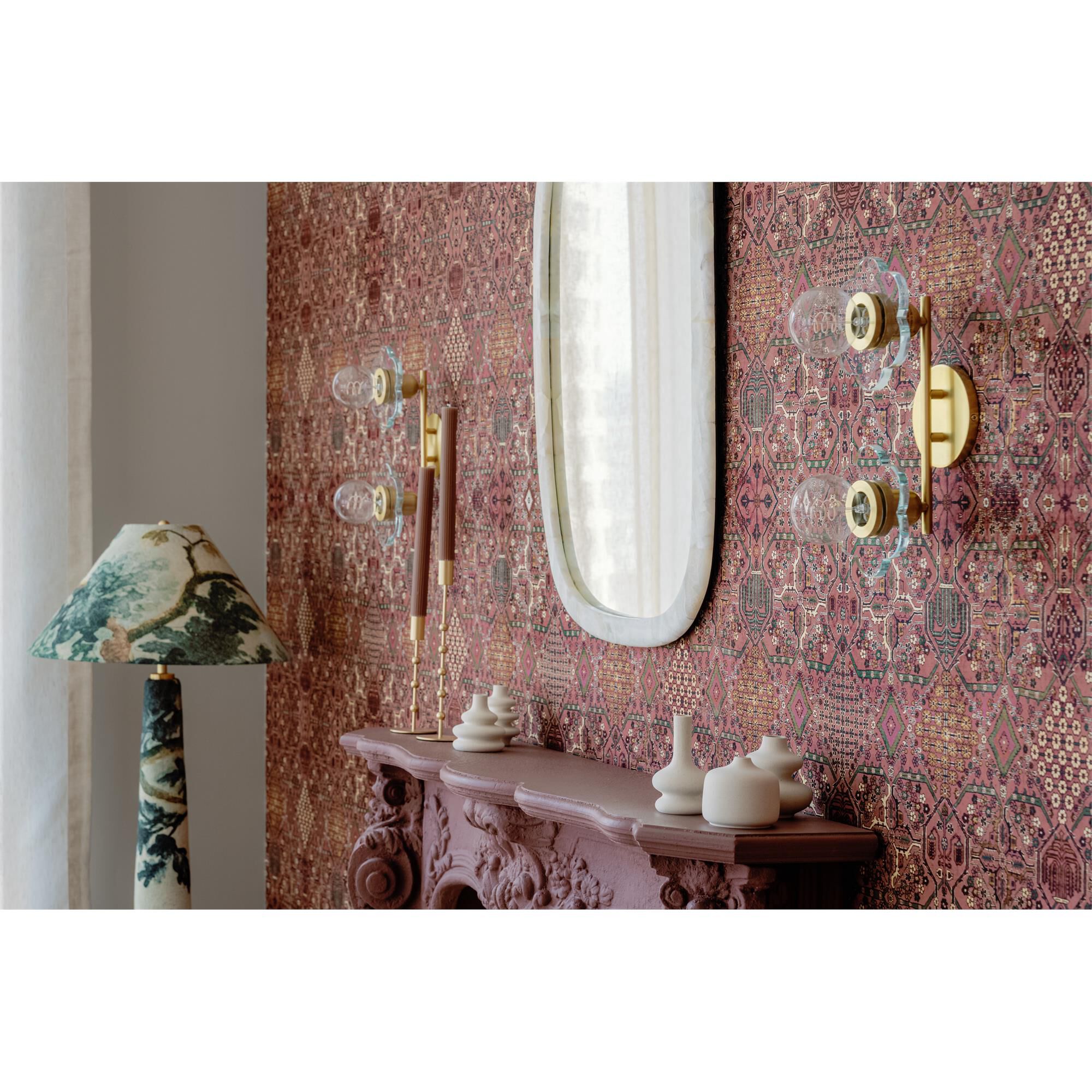 Alexa 14 Inch 2 Light Bath Vanity Light,