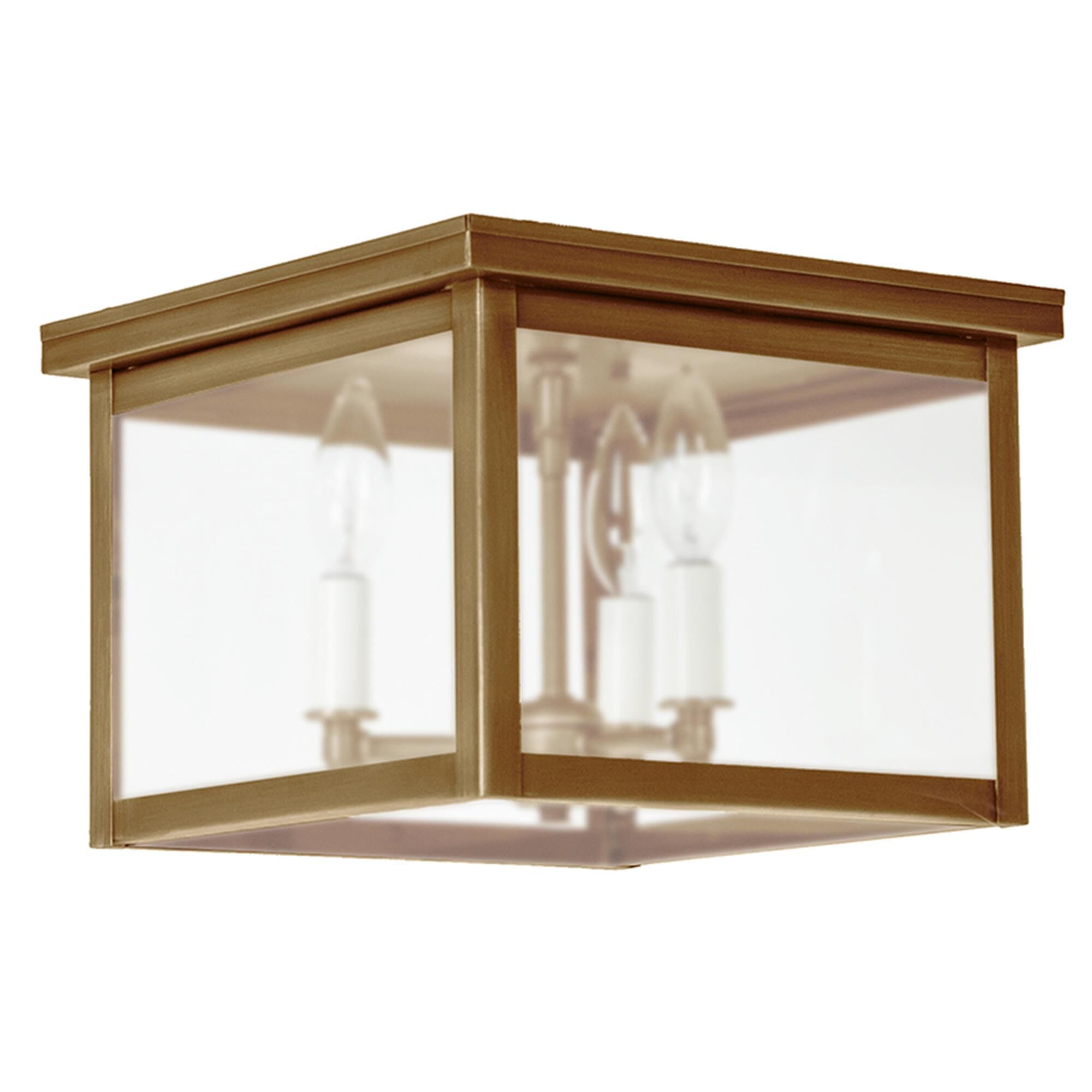 Williams 11 Inch 3 Light Outdoor Flush Mount,
