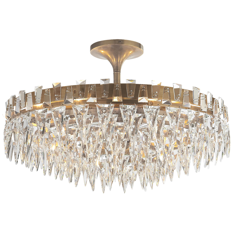 Joe Nye Trillion 21 Inch 10 Light Flush Mount by Visual Comfort Signature Collection