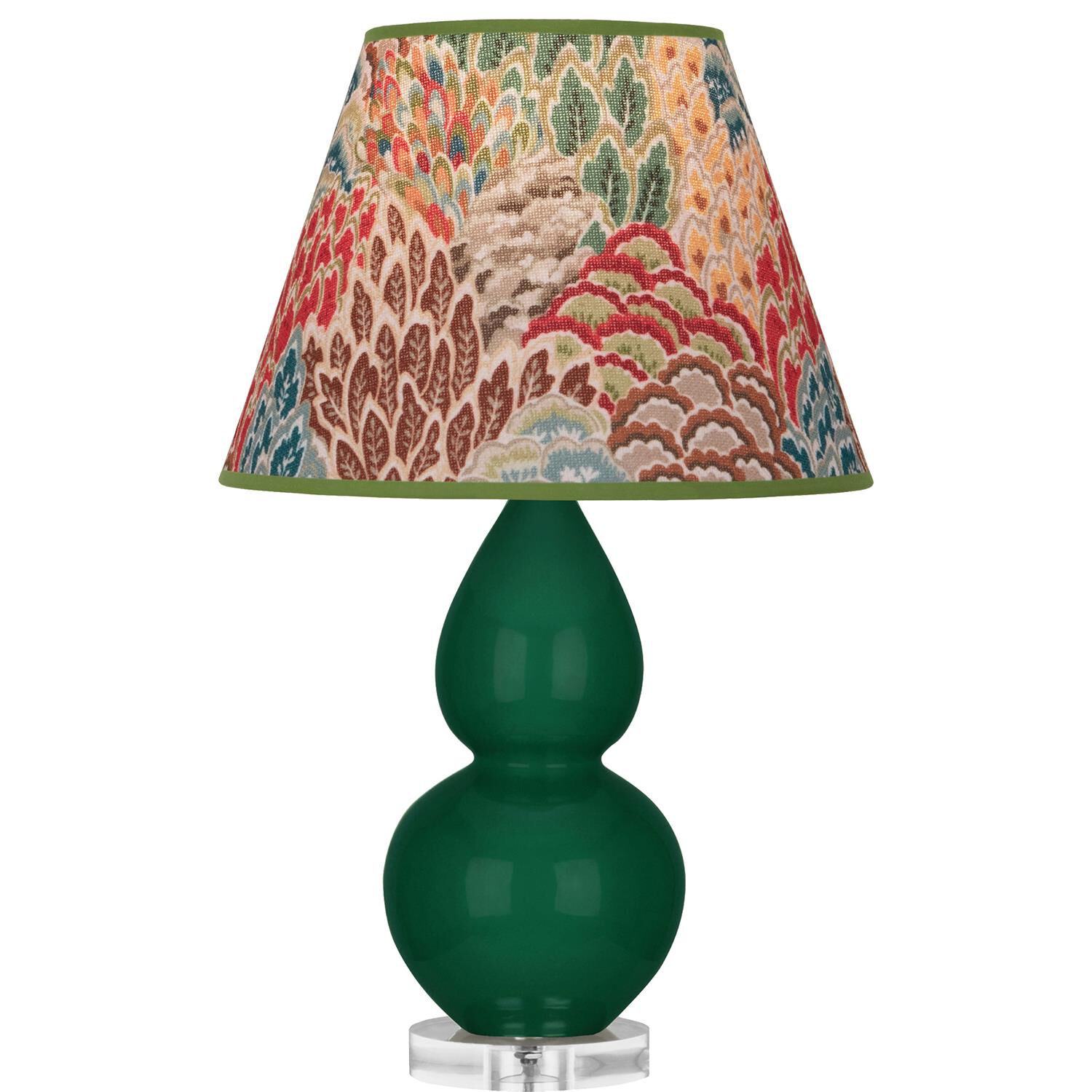 Small Double Gourd 23 Inch Table Lamp by Robert Abbey