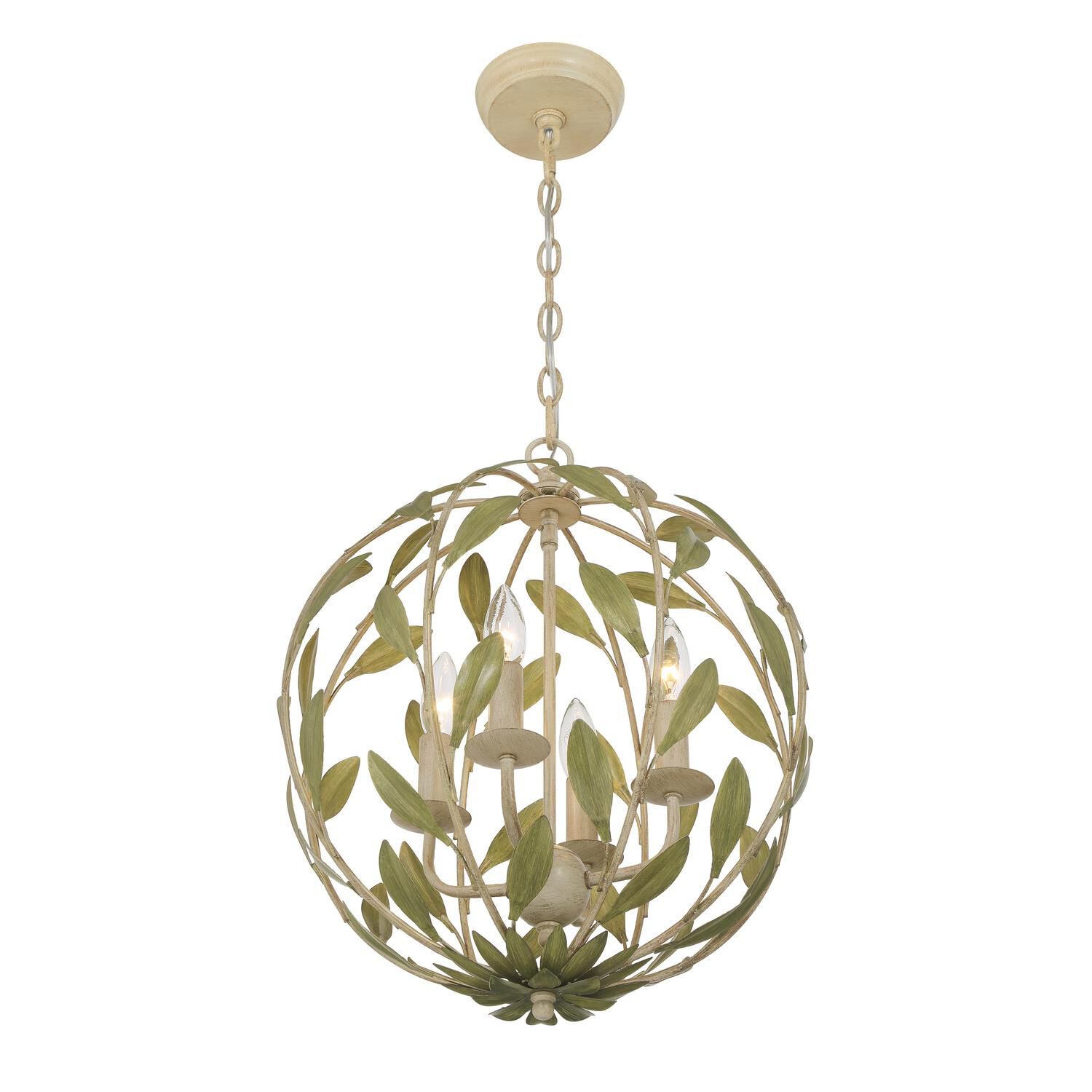 Broche 16 Inch Mini Chandelier by Crystorama