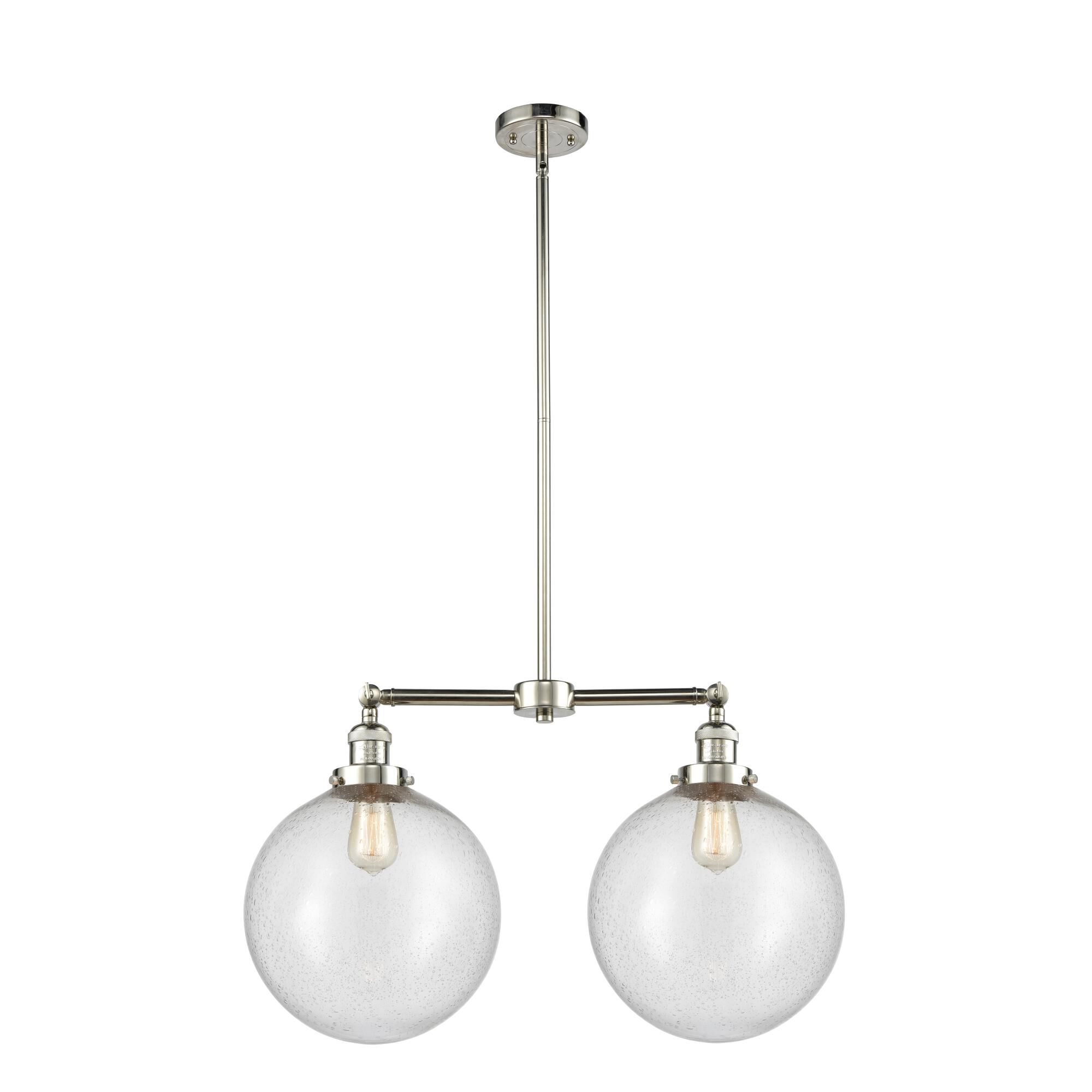 Bruno Marashlian XX-Large Beacon 27 Inch 2 Light Linear Suspension Light by Innovations Lighting
