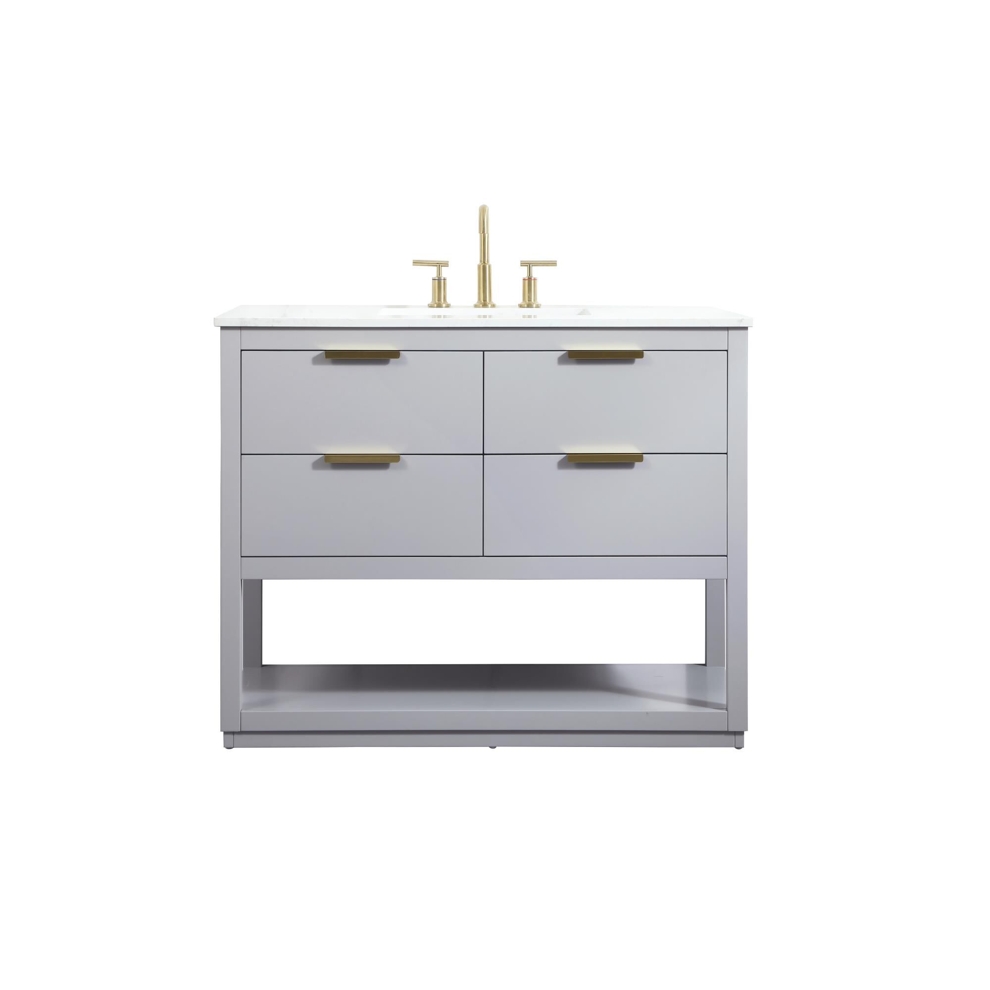 Larkin 42 Inch Bath Vanity by Elegant Decor