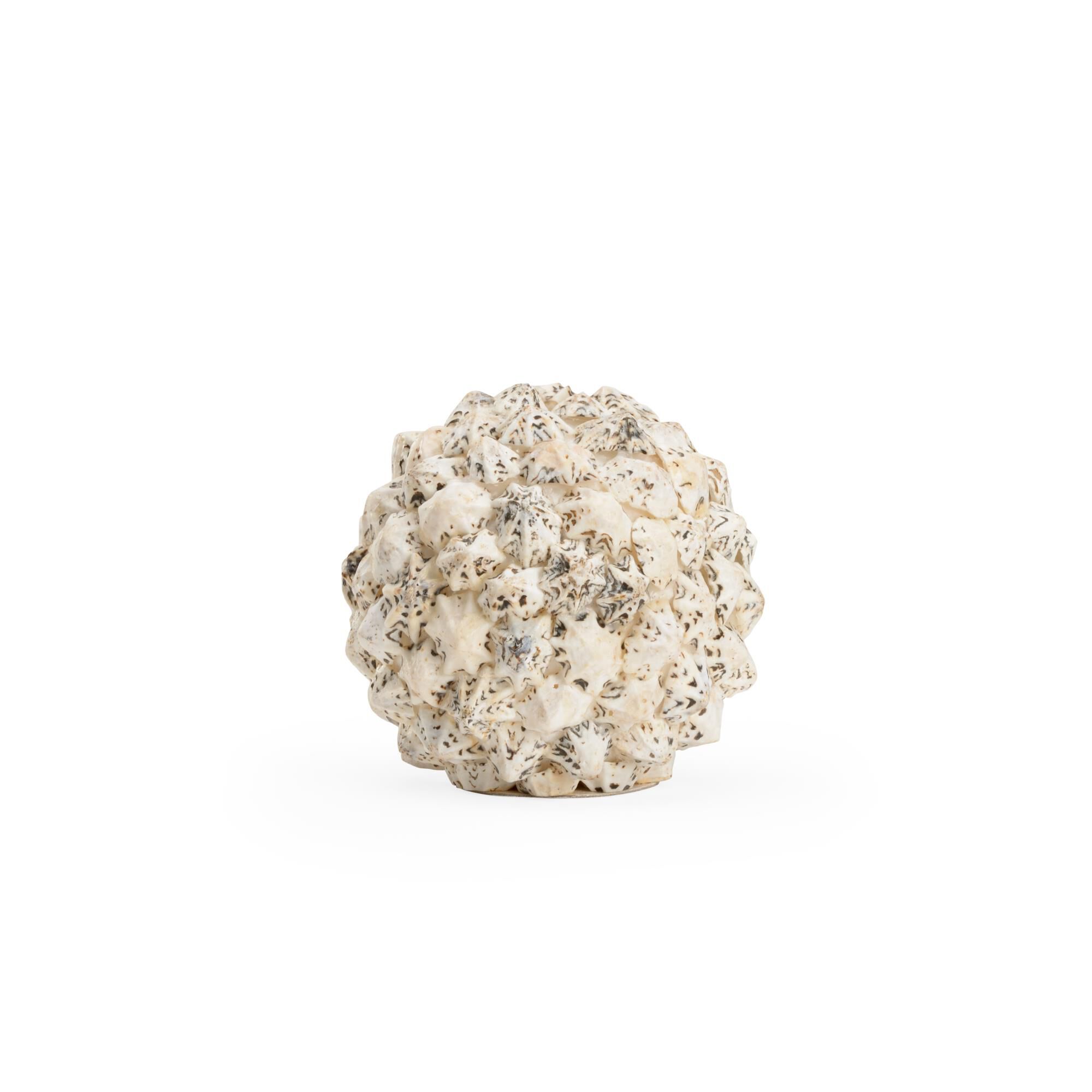 Shell Ball Decorative Sphere by Chelsea House