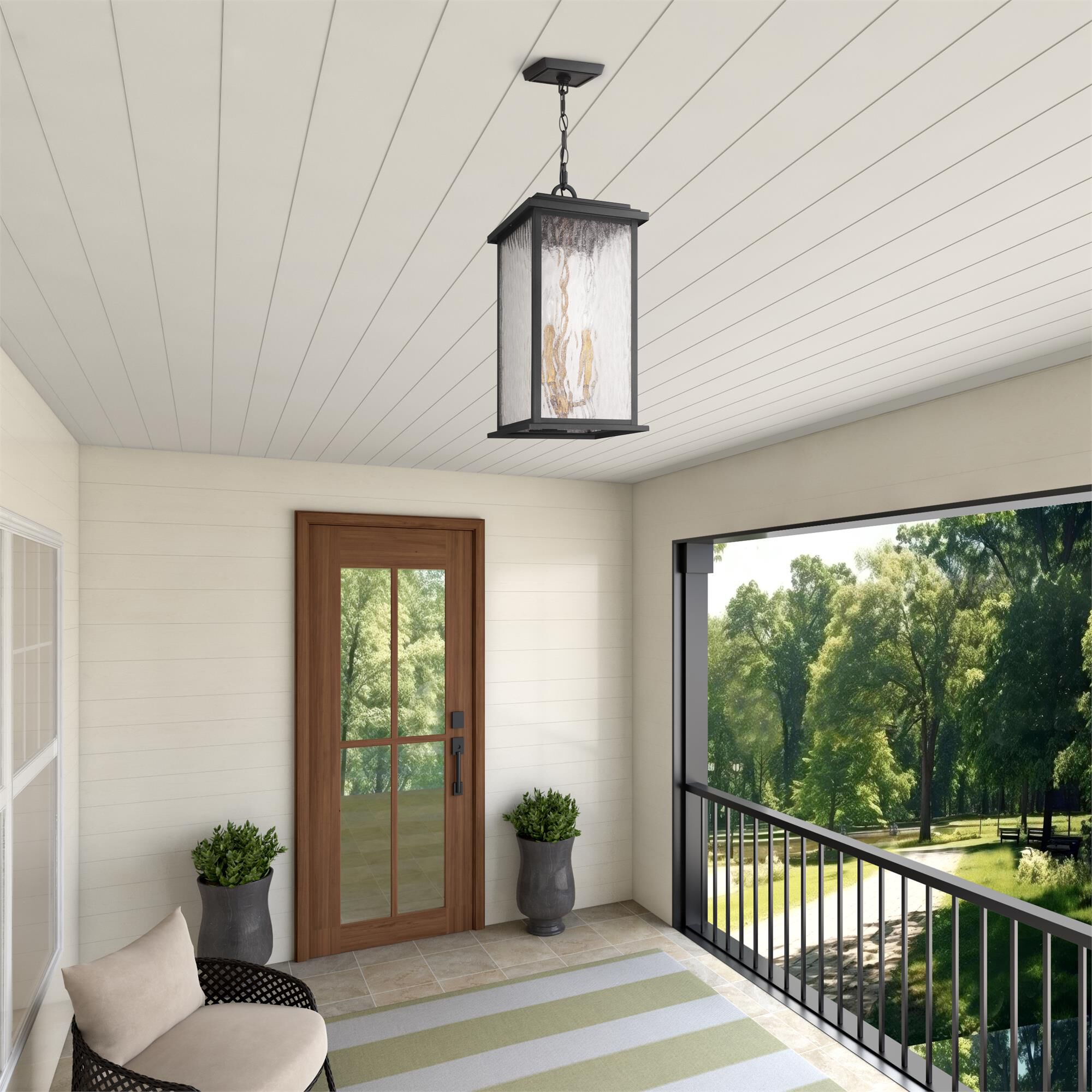 Estate 9 Inch Outdoor Hanging Lantern,