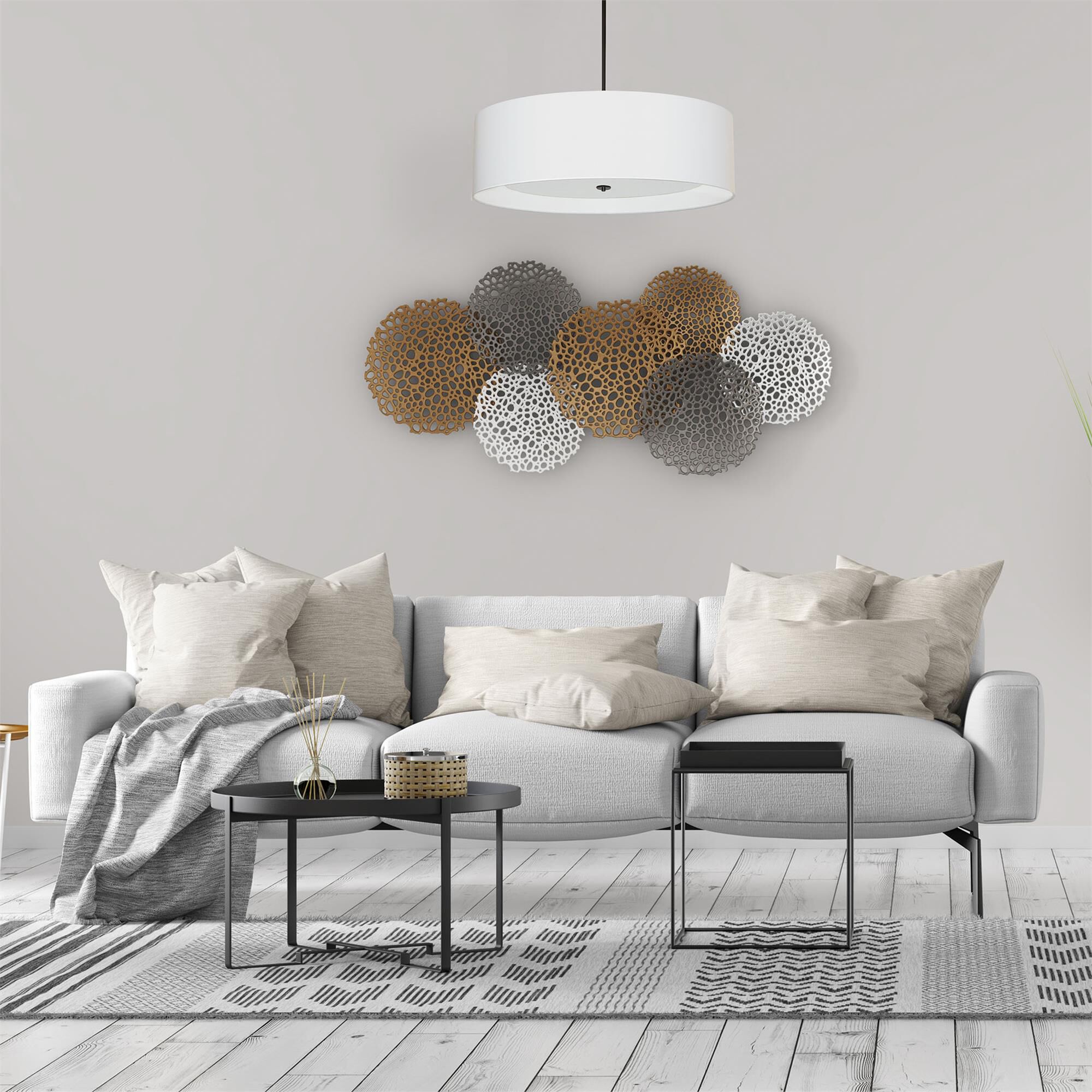 Helena 30 Inch LED Large Pendant by Dainolite